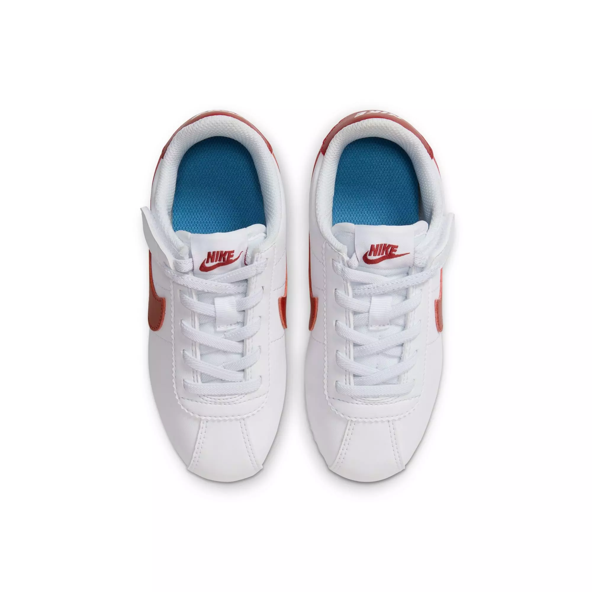 Nike Cortez EasyOn "White/Varsity Red/Varsity Blue" Toddler Boys' Shoe - WHITE/RED