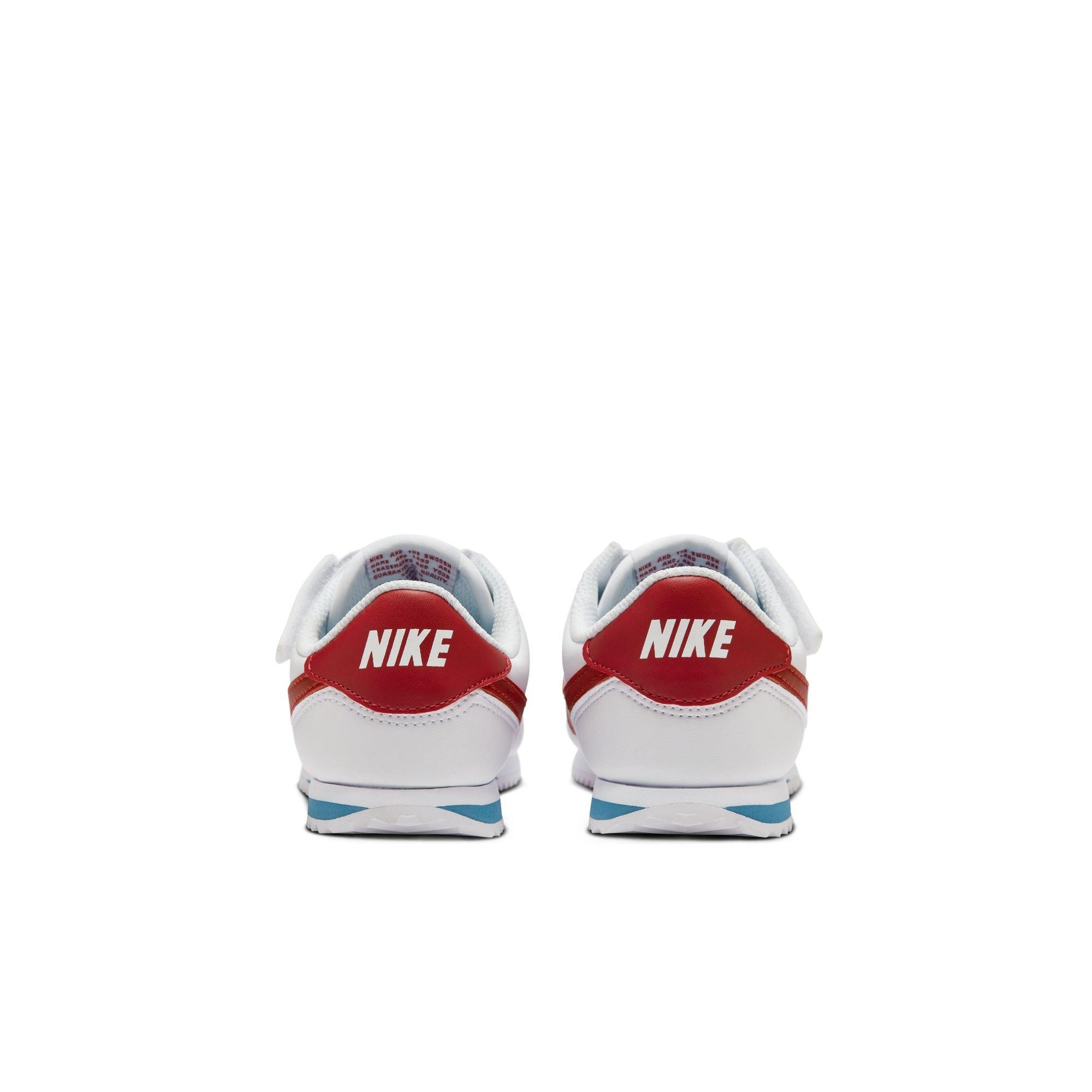 Nike Cortez EasyOn "White/Varsity Red/Varsity Blue" Toddler Boys' Shoe - WHITE/RED Thumbnail View 7