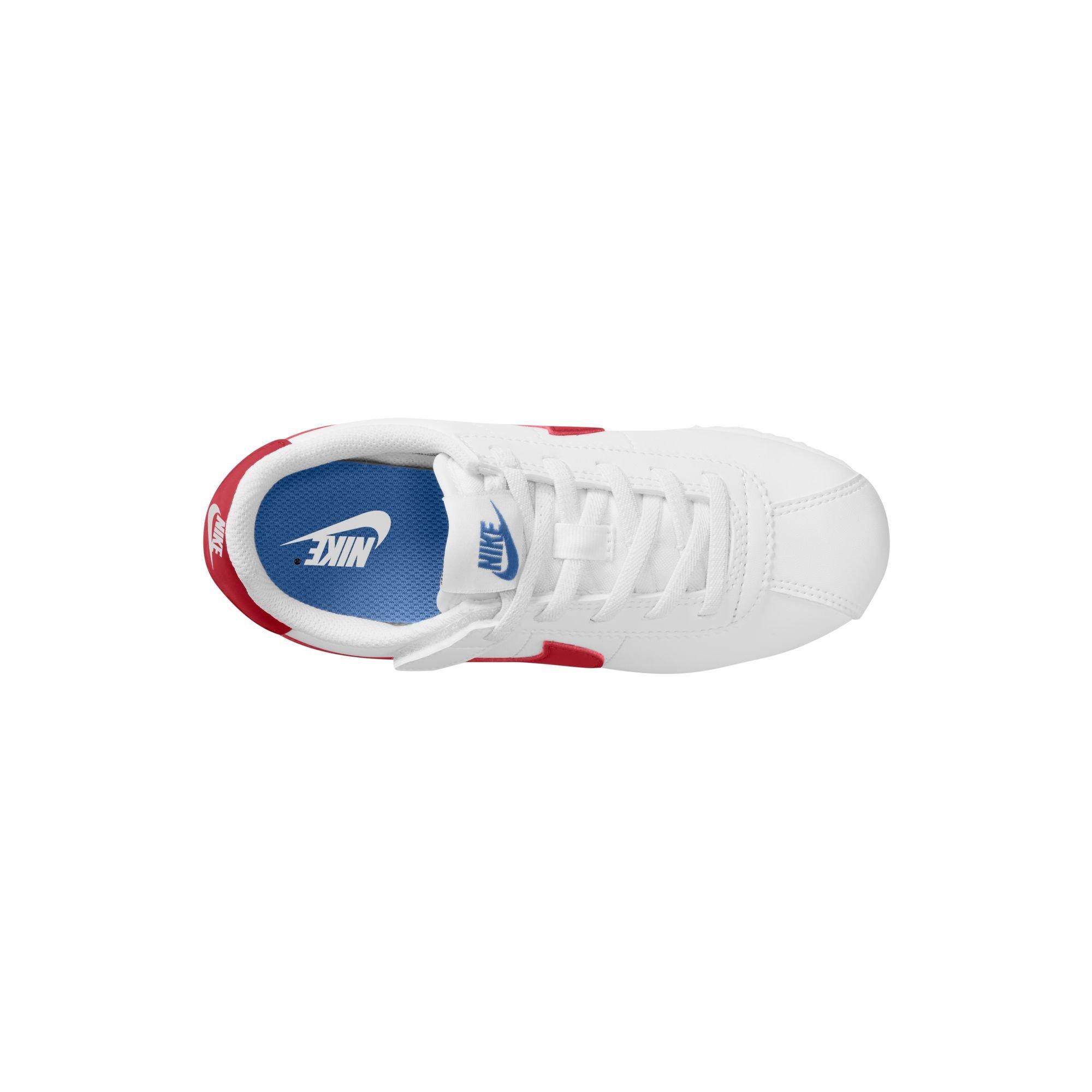 Nike Cortez EasyOn "White/Varsity Red/Varsity Blue" Toddler Boys' Shoe - WHITE/RED Thumbnail View 8