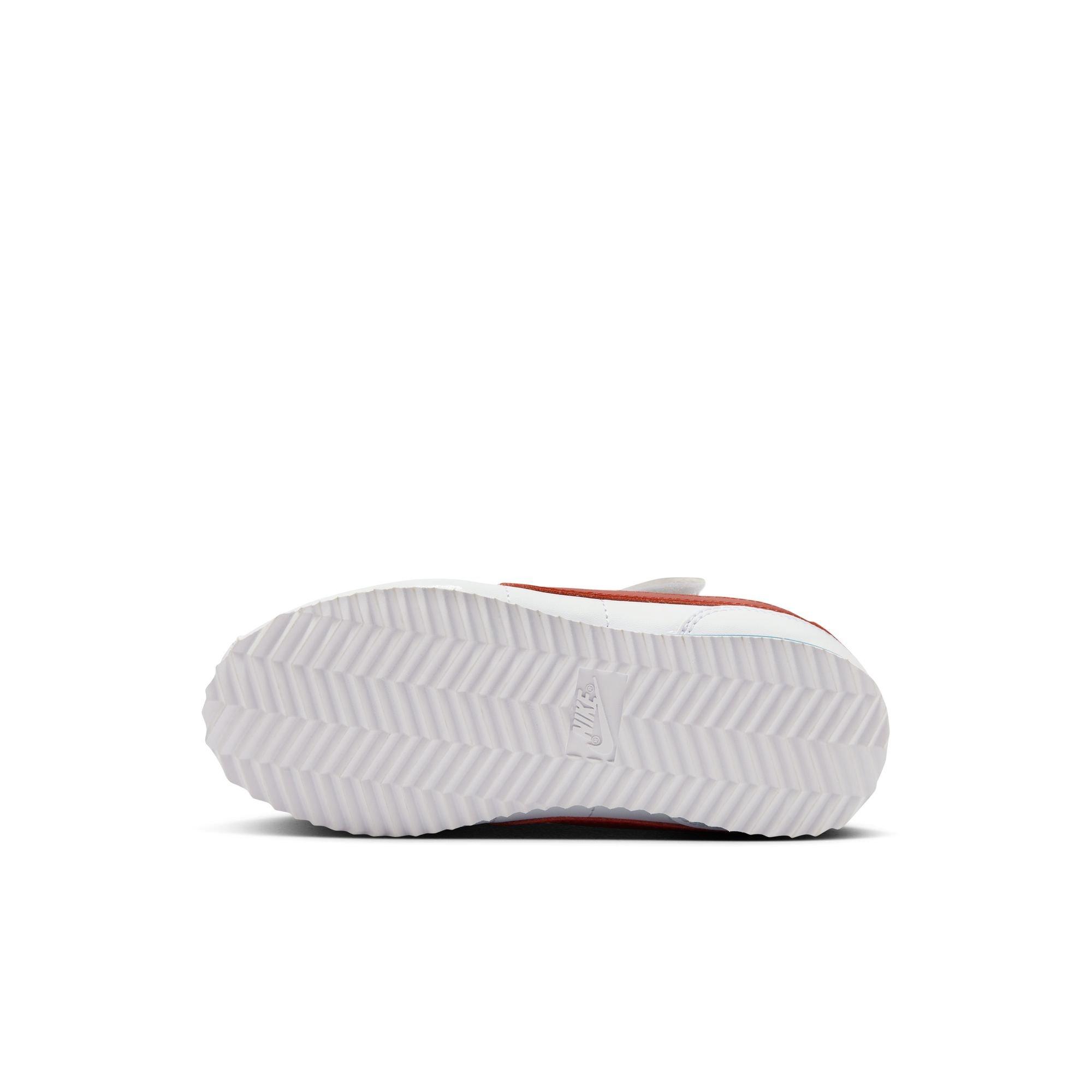 Nike Cortez EasyOn "White/Varsity Red/Varsity Blue" Toddler Boys' Shoe - WHITE/RED Thumbnail View 9