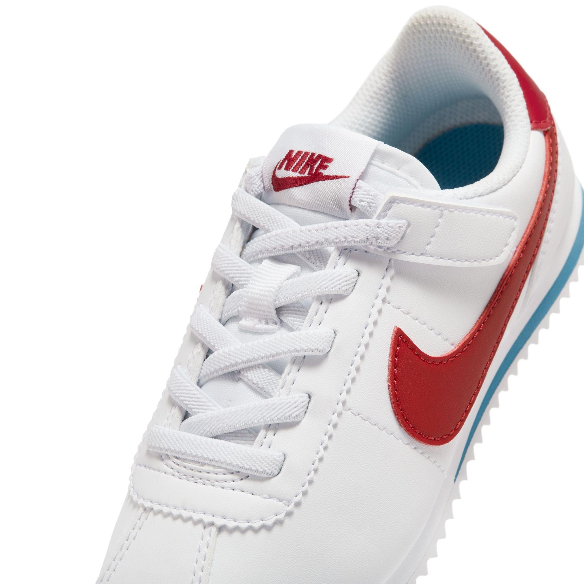 Nike Cortez EasyOn "White/Varsity Red/Varsity Blue" Toddler Boys' Shoe - WHITE/RED Thumbnail View 10