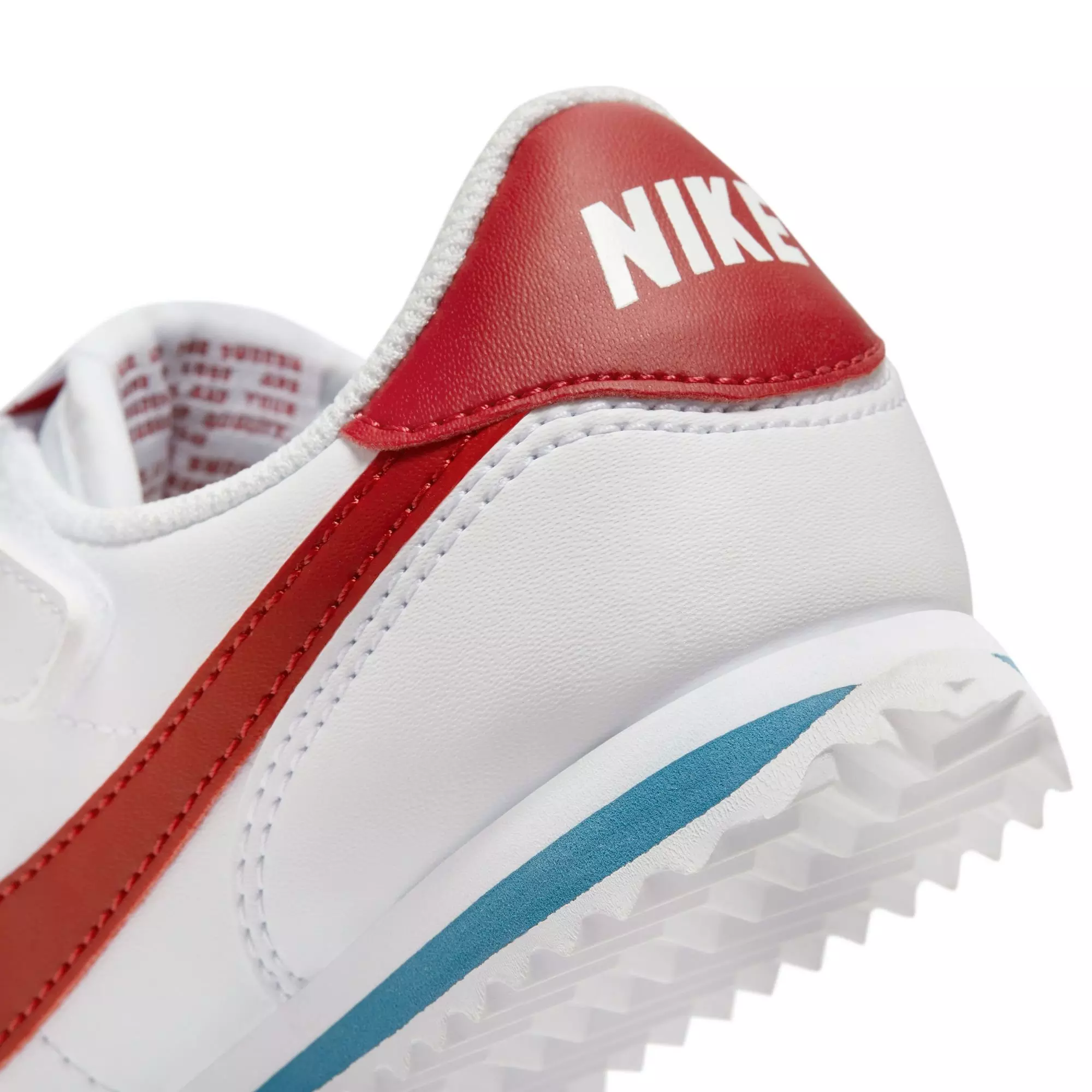 Nike Cortez EasyOn "White/Varsity Red/Varsity Blue" Toddler Boys' Shoe - WHITE/RED