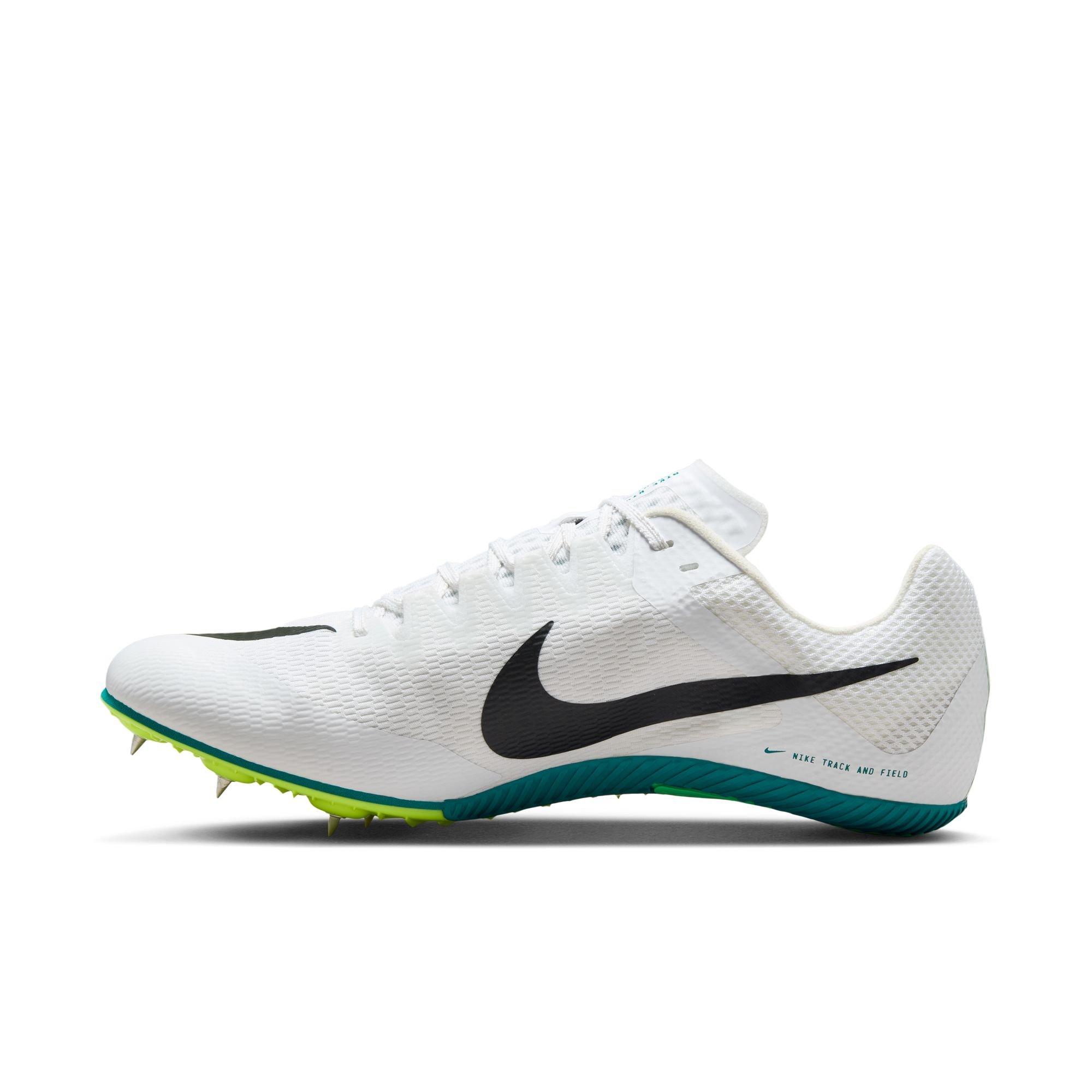 Nike Rival Sprint "White/Black/Bright Spruce/Vapor Green" Unisex Track Spike - WHITE/GREEN Thumbnail View 4