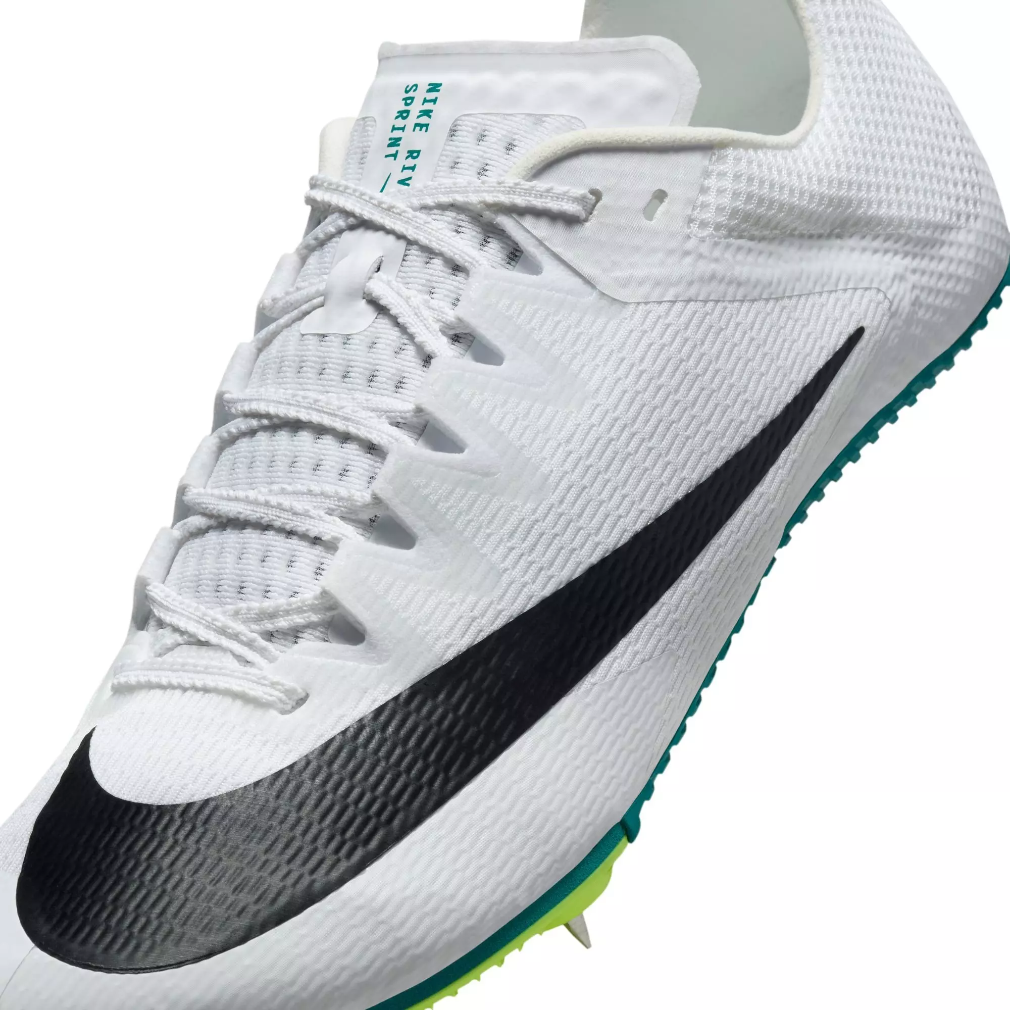 Nike Rival Sprint "White/Black/Bright Spruce/Vapor Green" Unisex Track Spike - WHITE/GREEN