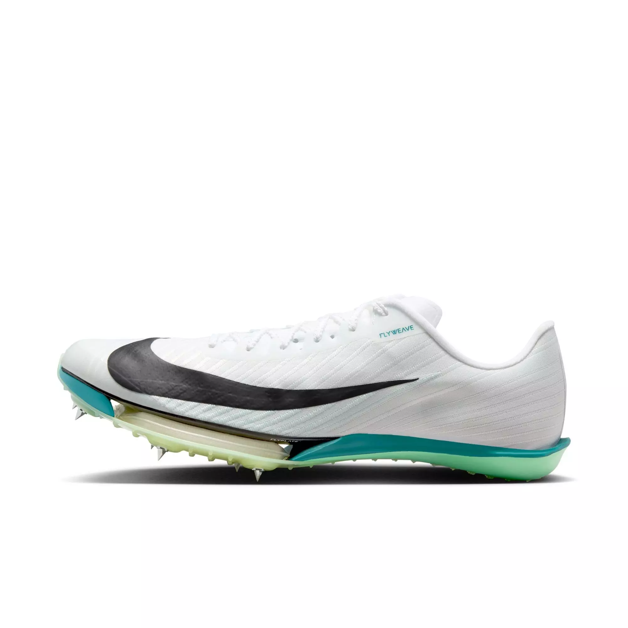 Nike Maxfly 2 "White/Black/Bright Spruce/Barely Green" Men's Track Spike - WHITE/GREEN