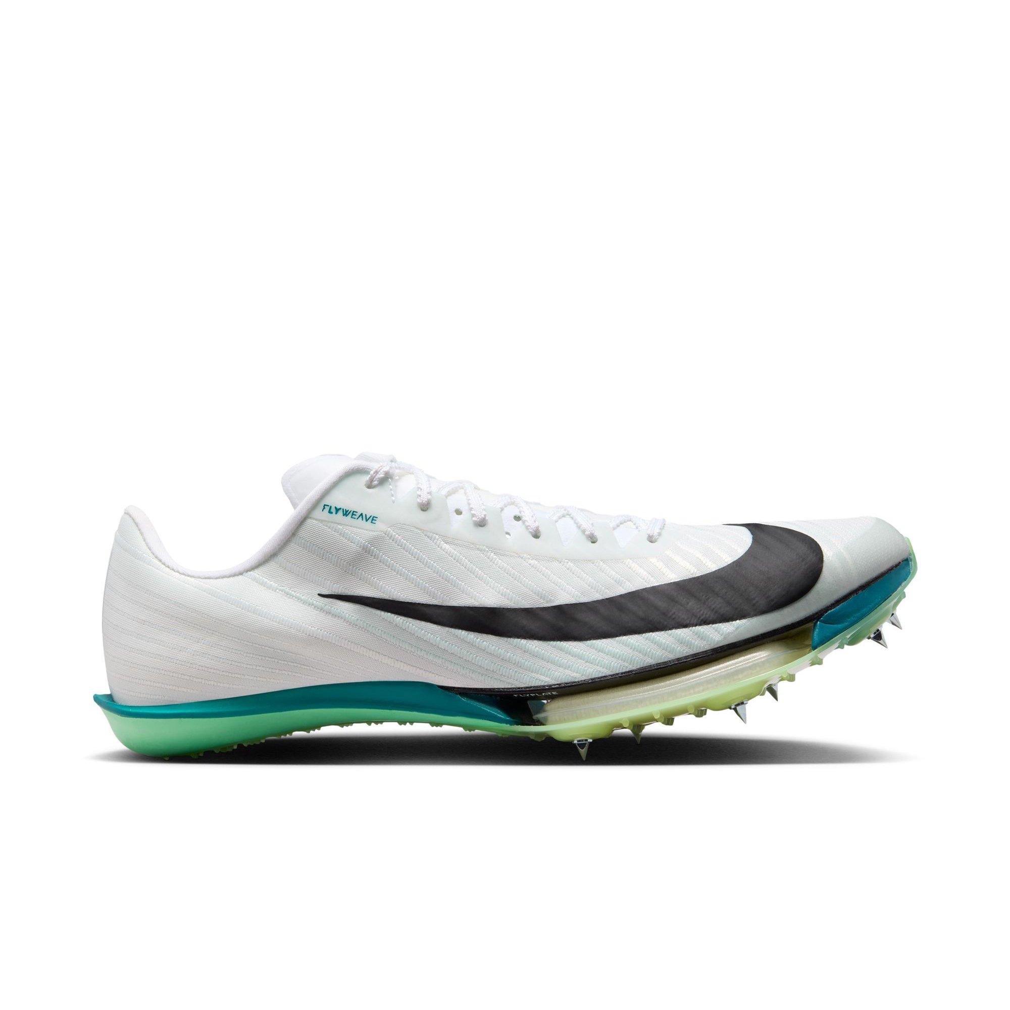 Nike Maxfly 2 "White/Black/Bright Spruce/Barely Green" Men's Track Spike - WHITE/GREEN Thumbnail View 1