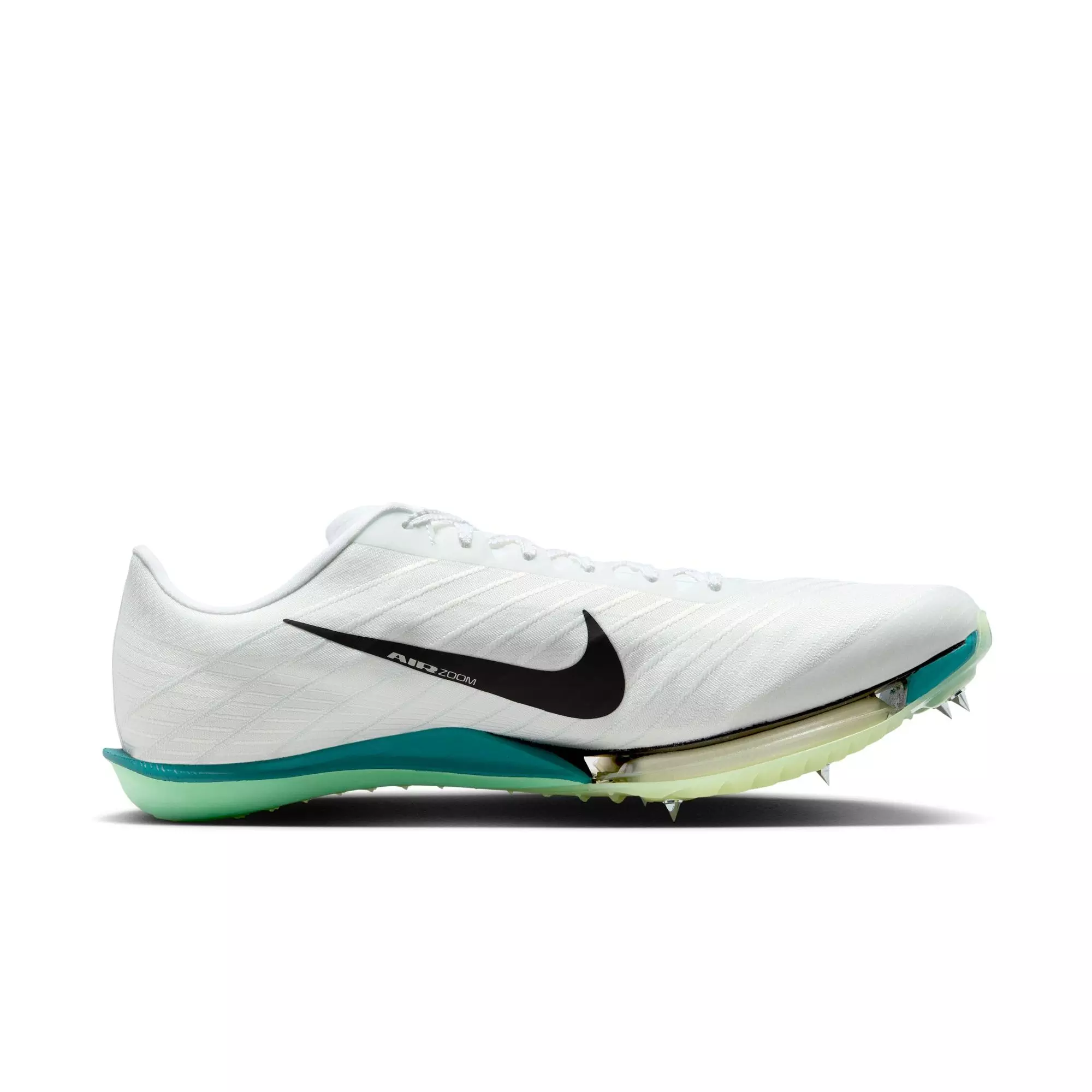 Nike Maxfly 2 "White/Black/Bright Spruce/Barely Green" Men's Track Spike - WHITE/GREEN