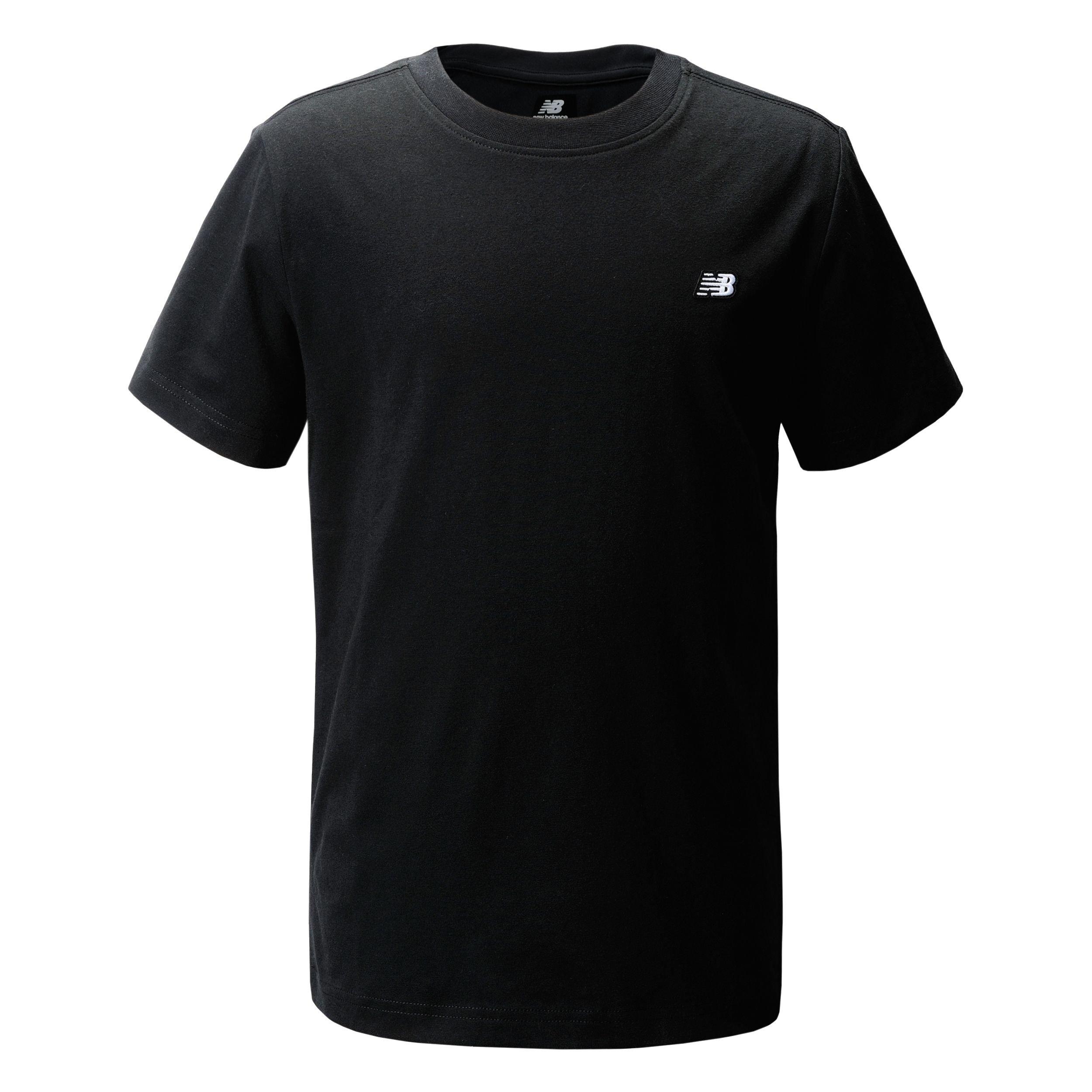 New Balance Patch Big Kids' Black Tee