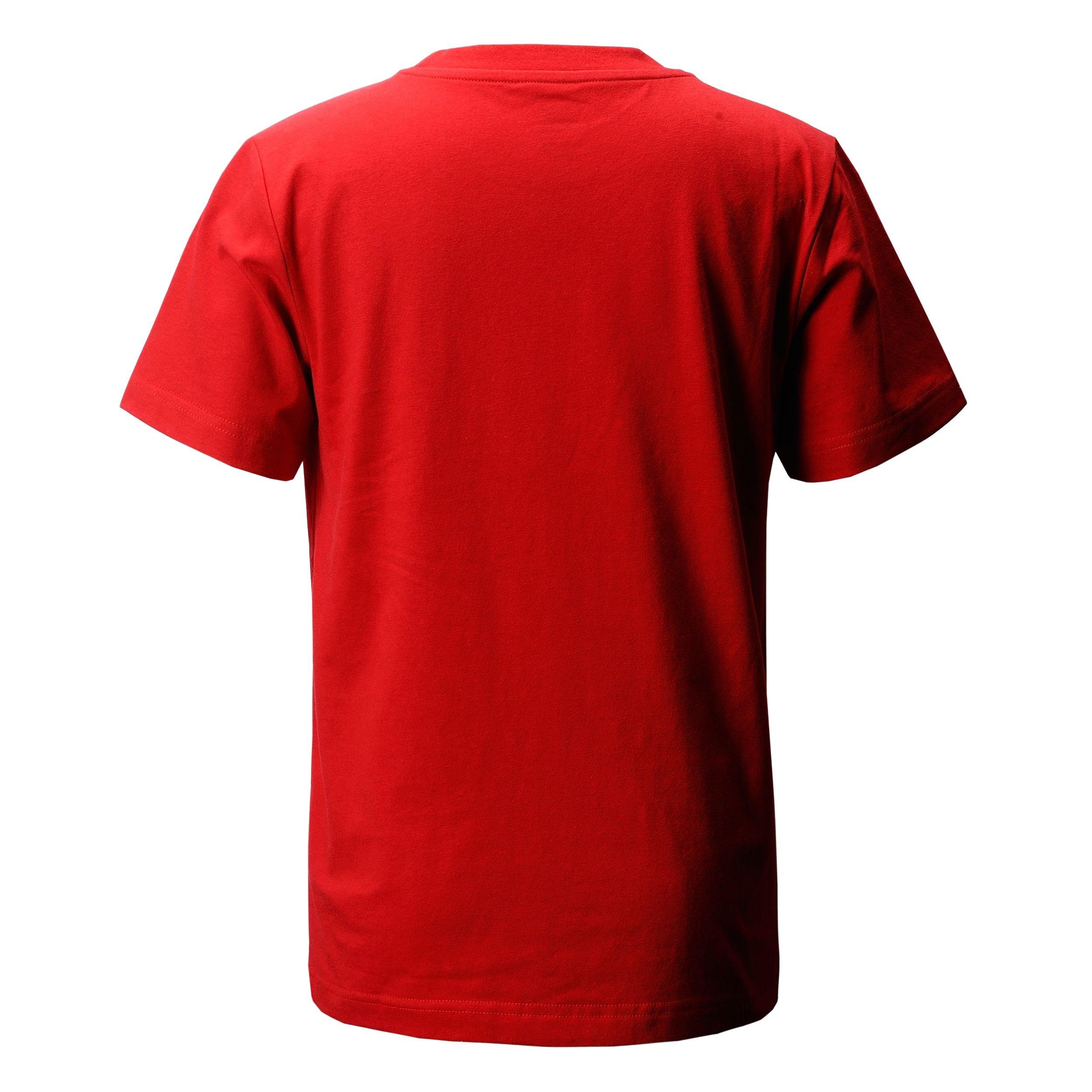 New Balance Patch Big Boys' Red Tee