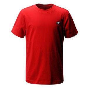 New Balance Big Boys' Patch Tee - Red