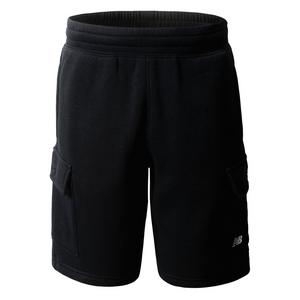 New Balance Big Boys' Fleece Cargo Shorts - Black