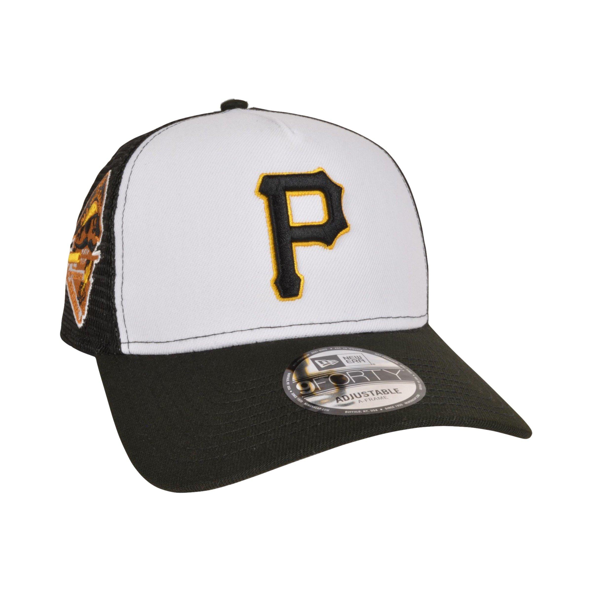 New Era Pittsburgh Pirates 9FORTY Adjustable Hat-Black - BLACK Thumbnail View 2