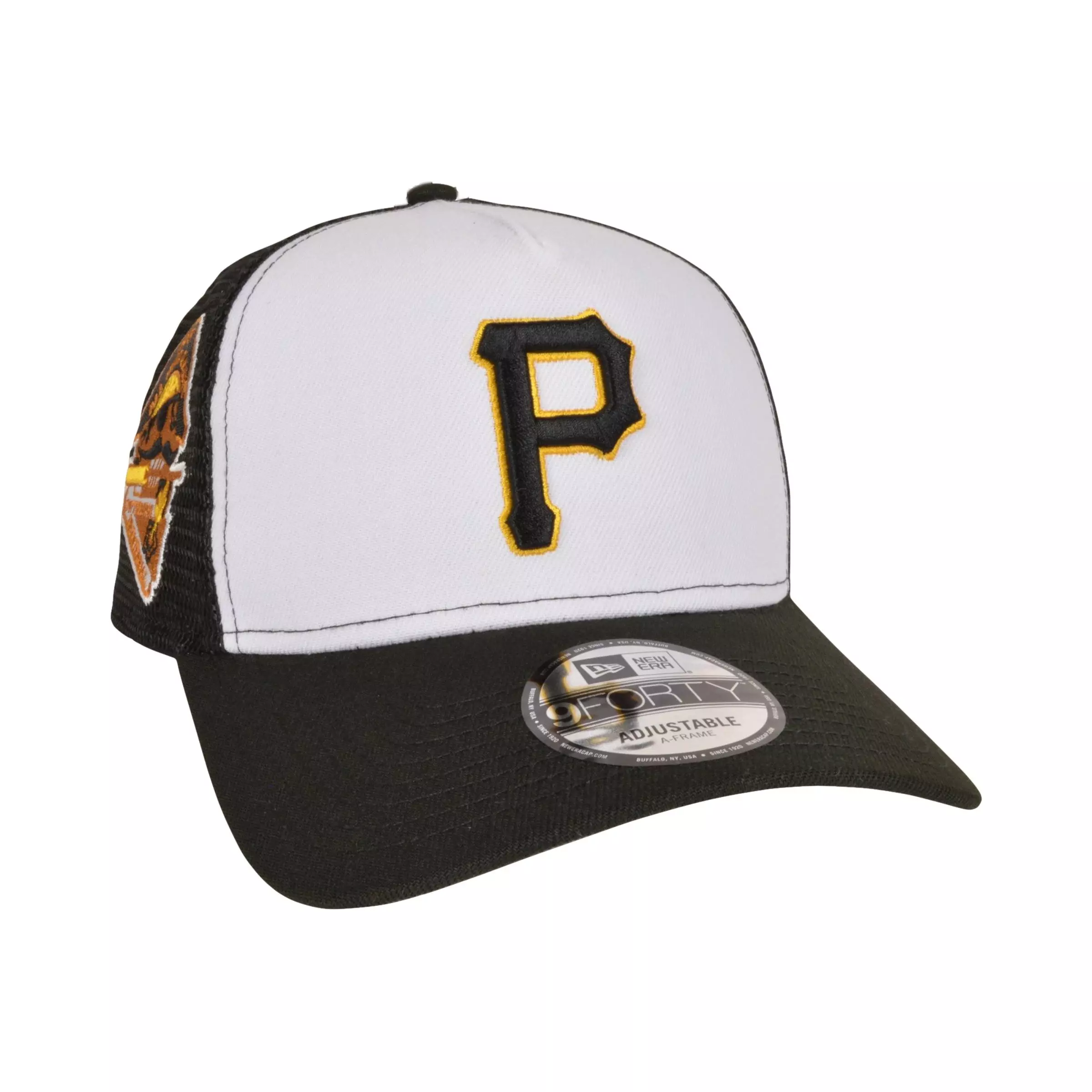 New Era Pittsburgh Pirates 9FORTY Adjustable Hat-Black