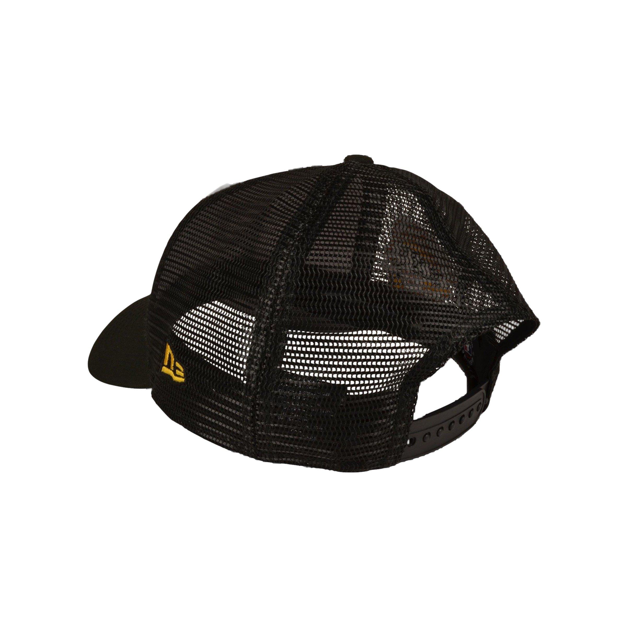 New Era Pittsburgh Pirates 9FORTY Adjustable Hat-Black - BLACK Thumbnail View 4