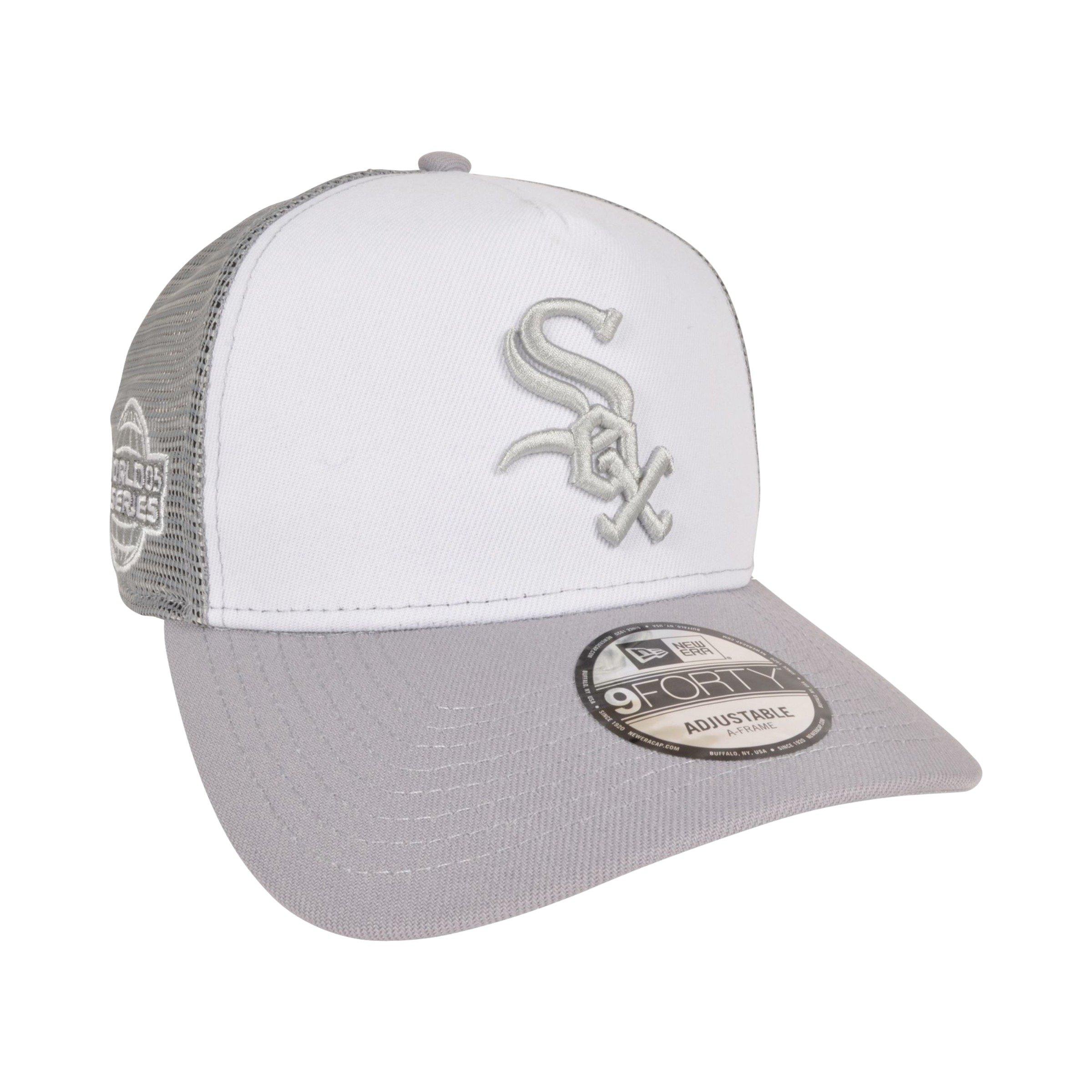 New Era Chicago White Sox 9FORTY Adjustable Hat-Grey - GREY Thumbnail View 2