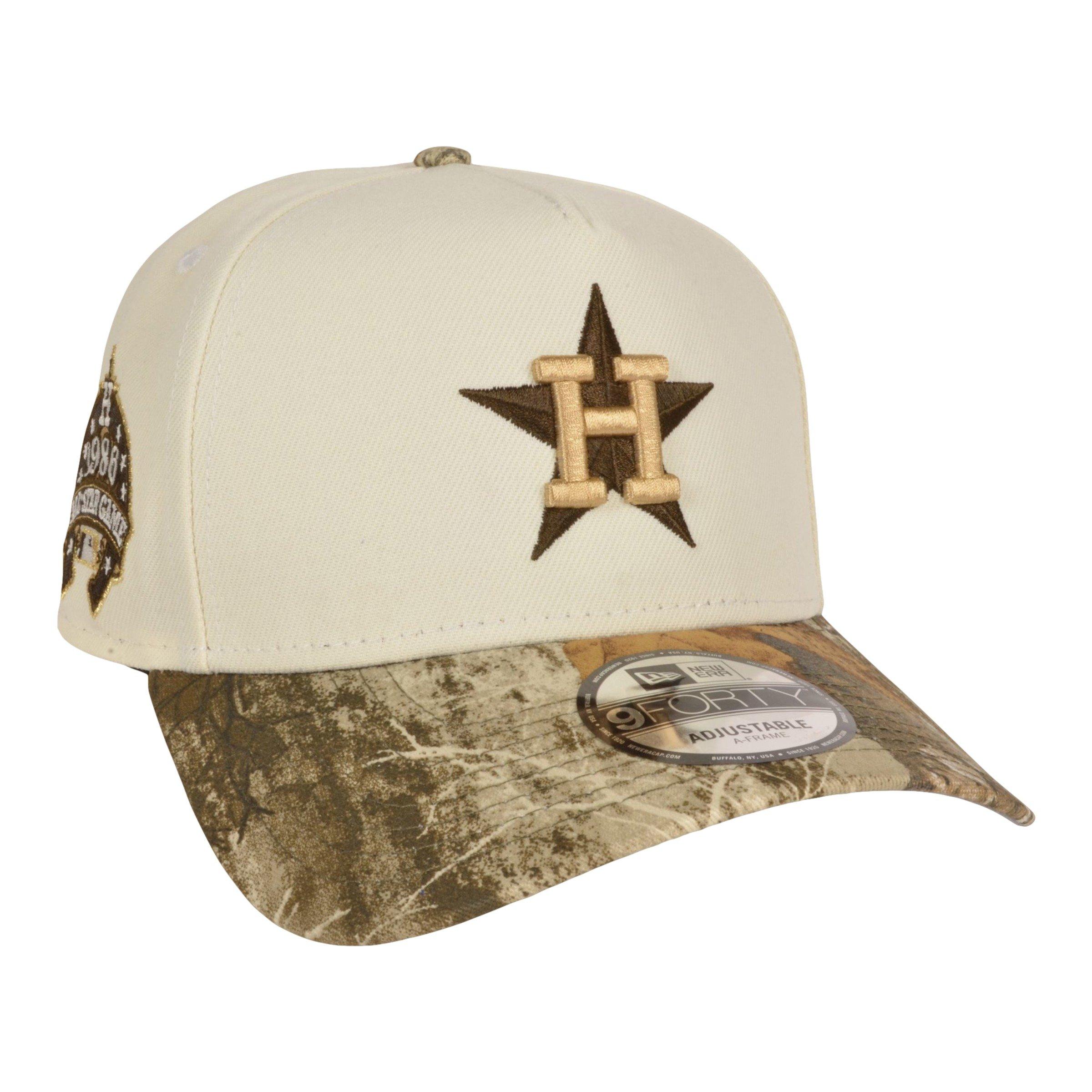 New Era Houston Astros 9FORTY '86 All Star Game Cream/Camo Snapback Hat