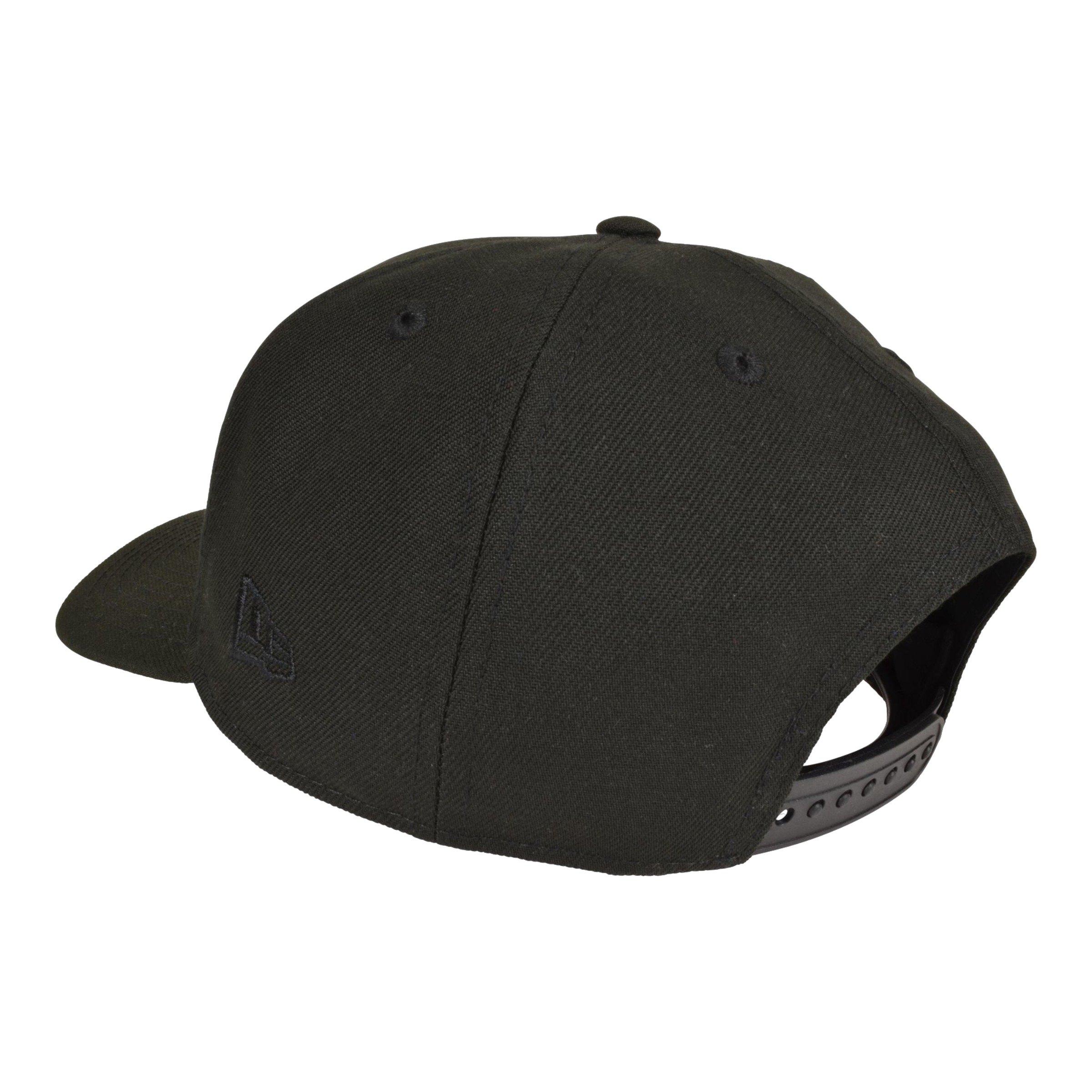 New Era Houston Astros 9FORTY '17 World Series Snapback - Triple Black - BLACK Thumbnail View 4