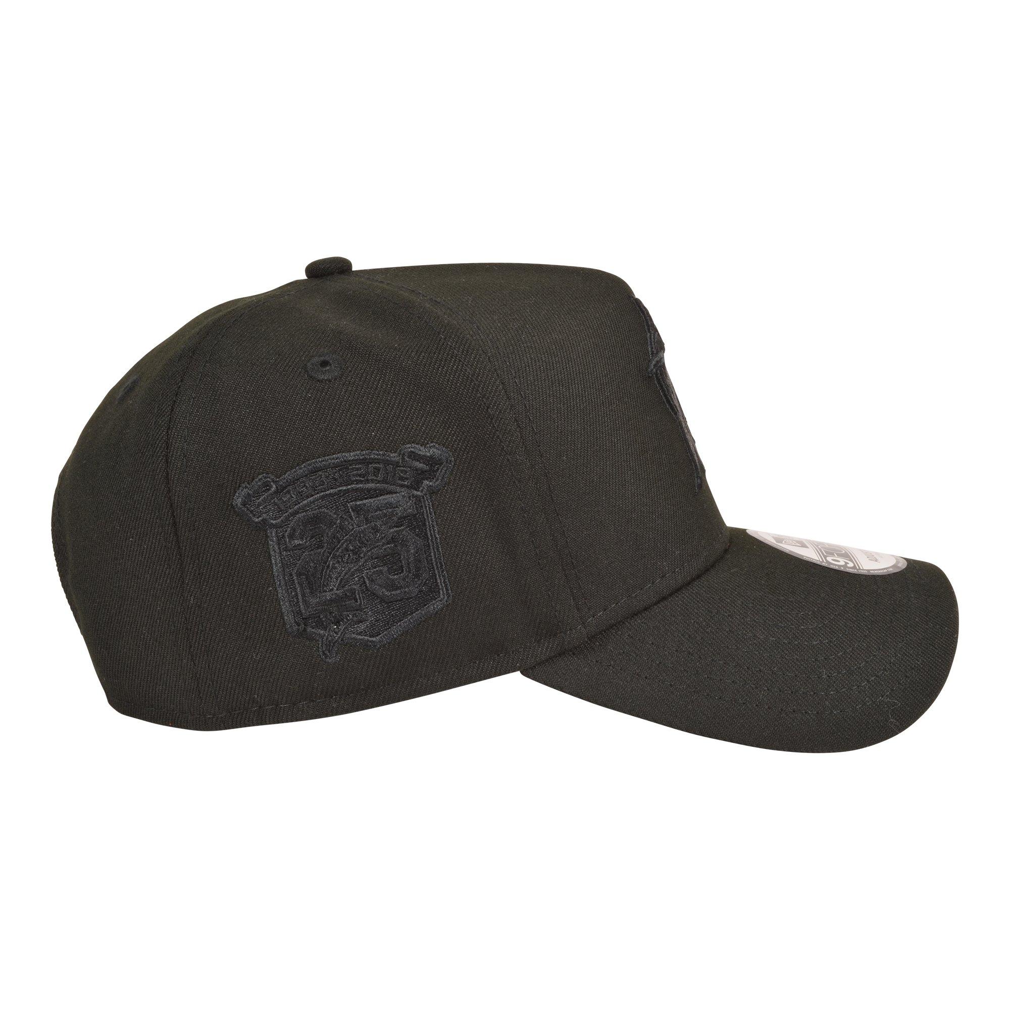 New Era Miami Marlins 9FORTY Snapback Hat-Black