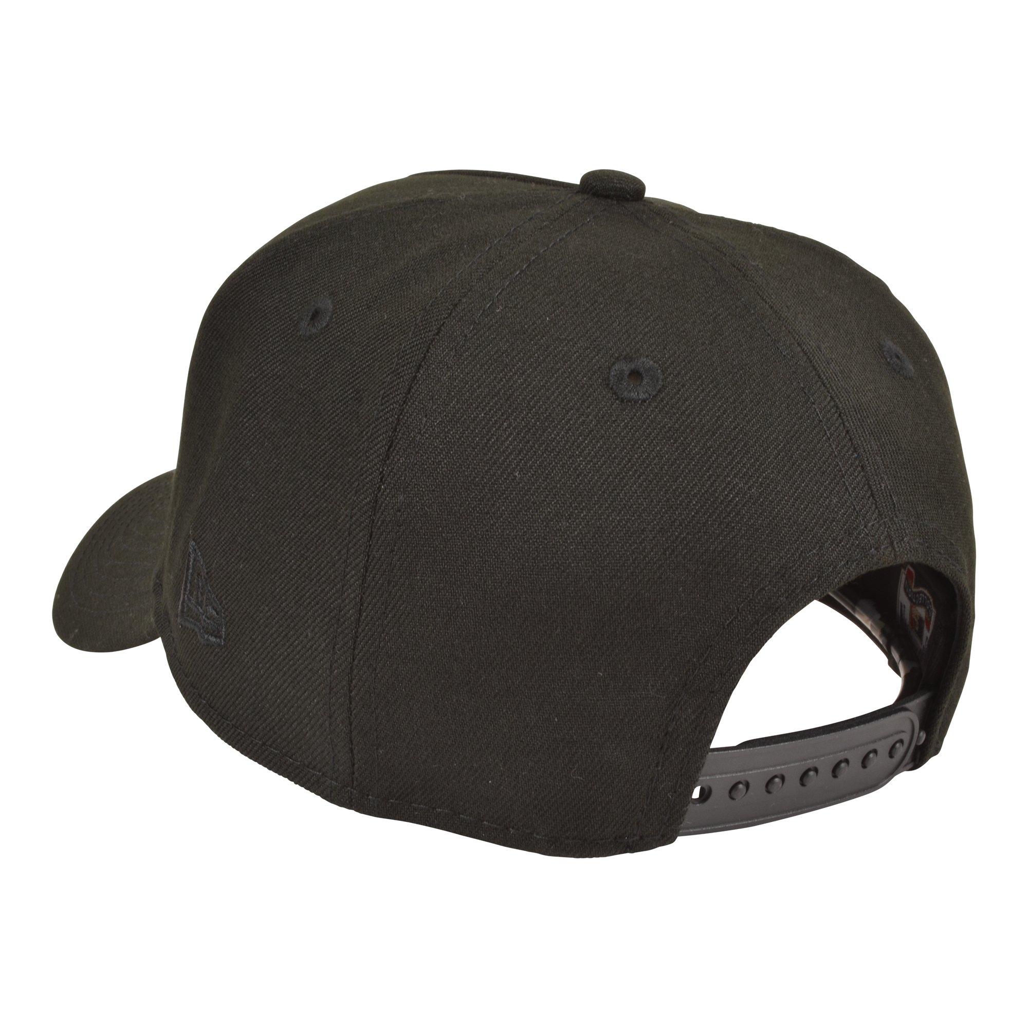 New Era Miami Marlins 9FORTY Snapback Hat-Black