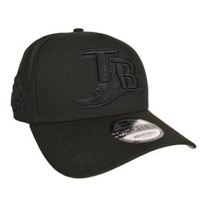 New Era Tampa Bay Rays 9FORTY Adjustable Hat-Triple Black
