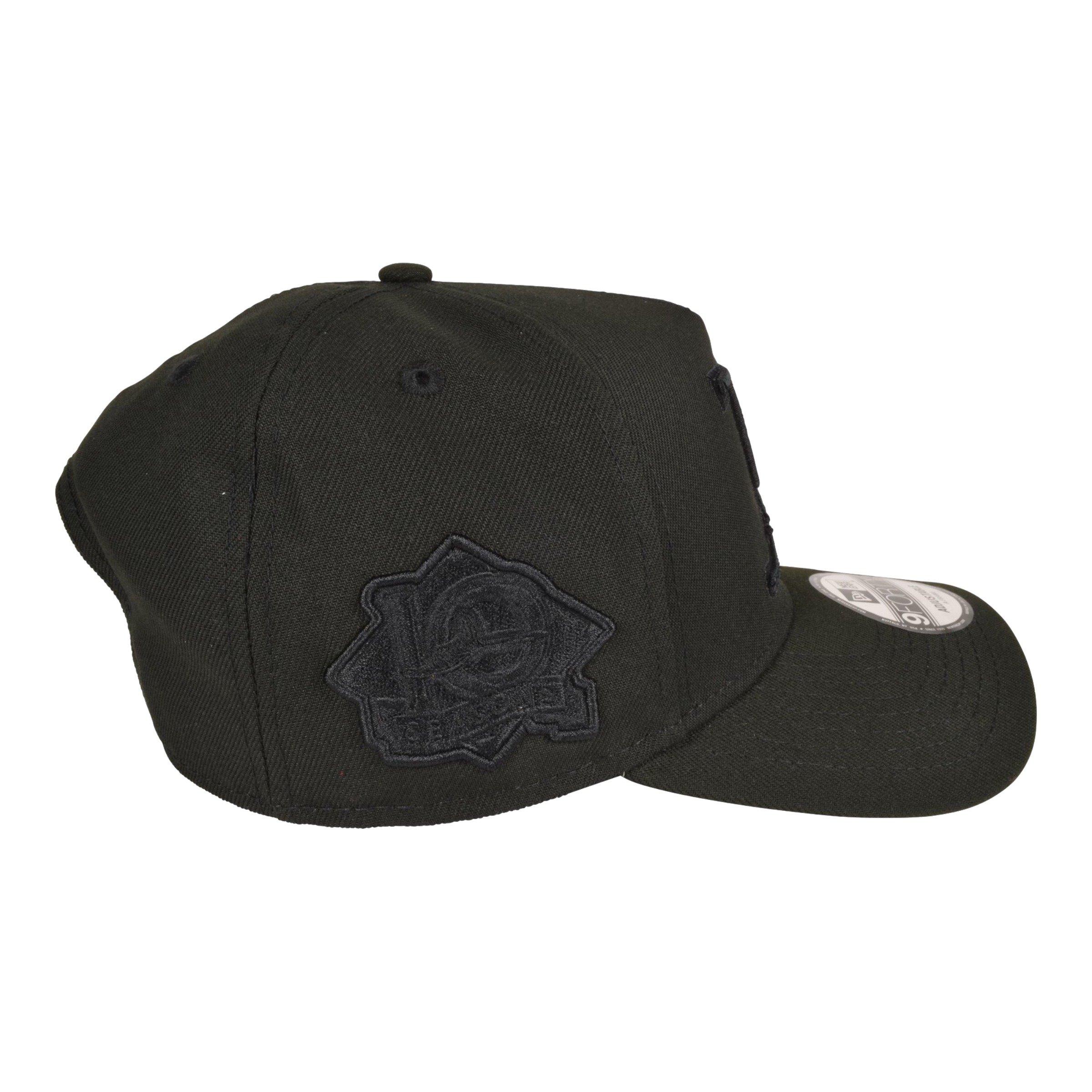 New Era Tampa Bay Rays 9FORTY Adjustable Hat-Triple Black