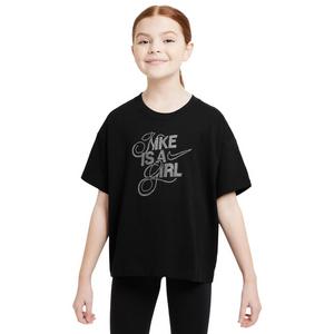 Nike Big Girls' Sportswear Shine Tee