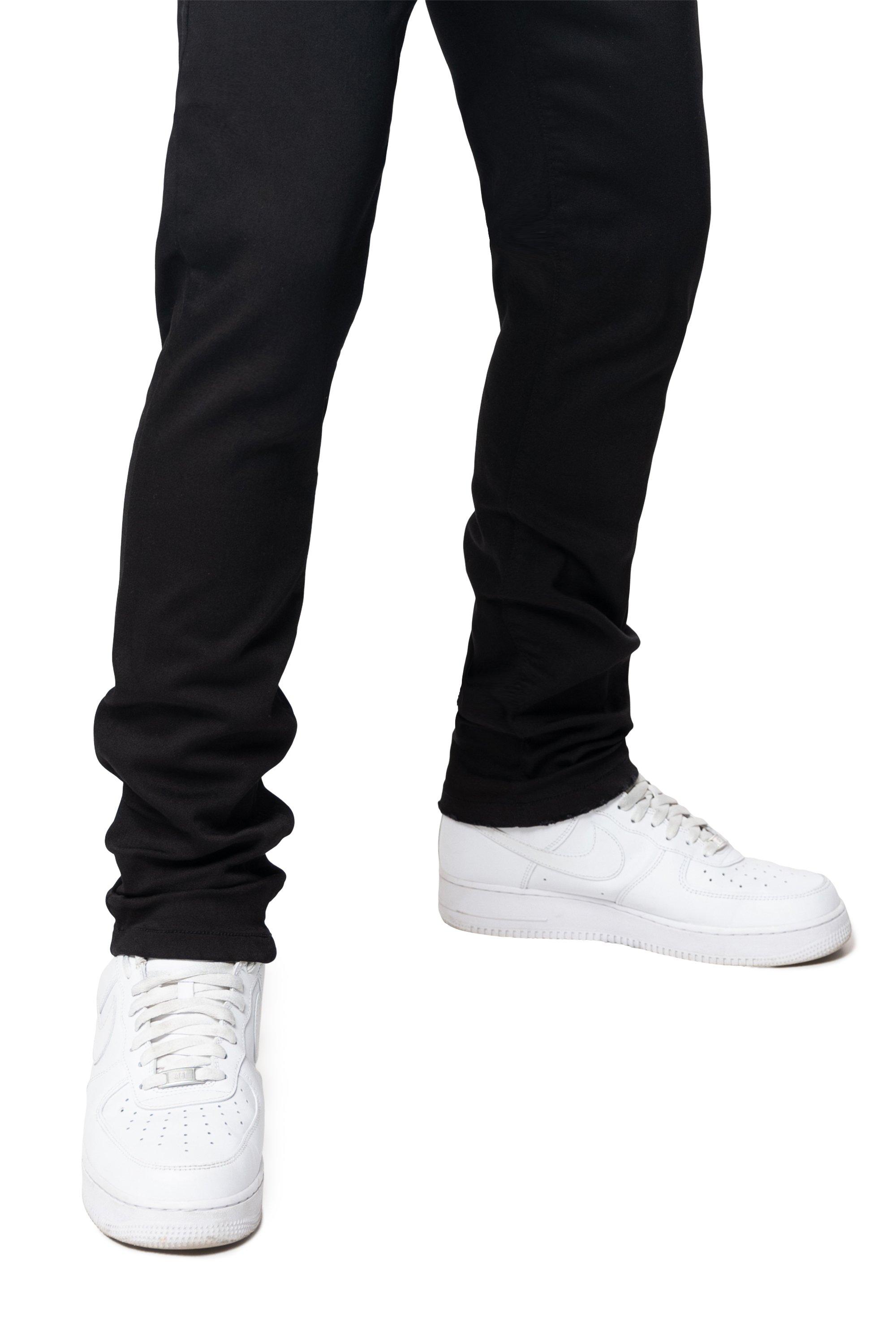 Smoke Rise Men's Essential Clean Pants - Black - BLACK Thumbnail View 4