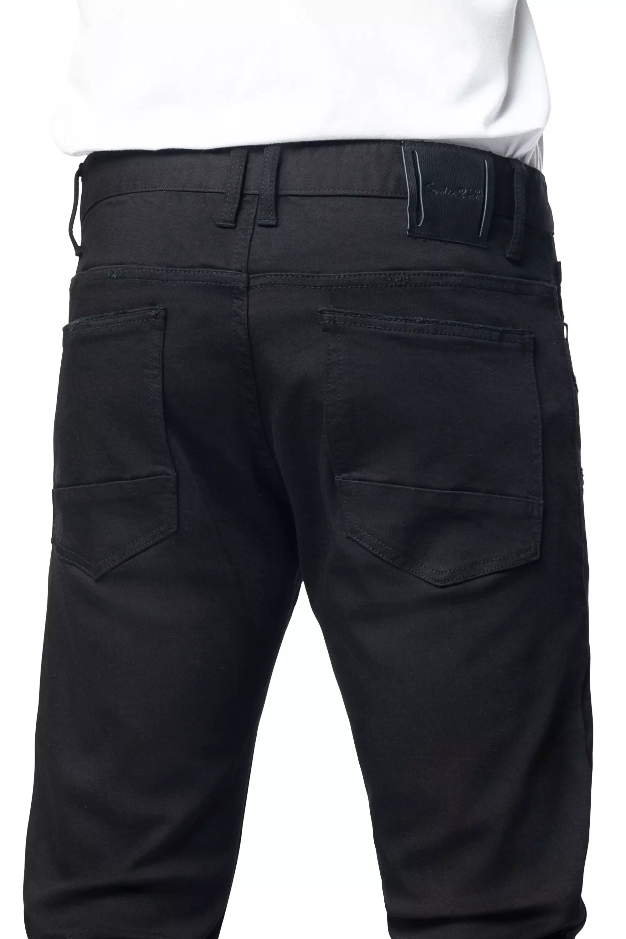 Smoke Rise Men's Essential Clean Pants - Black