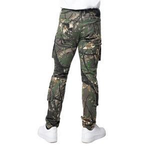 Smoke Rise Men's Slim Fit Utility Pocket Pants - Tree Camo