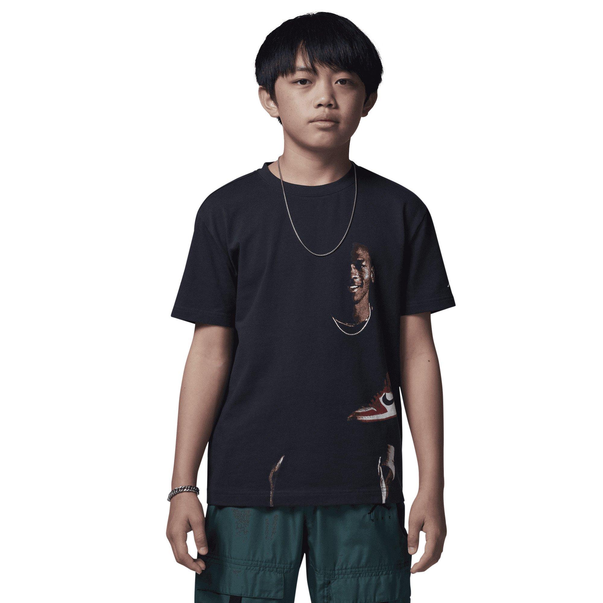 Big Boys' Jordan J Day Tee - Off Noir