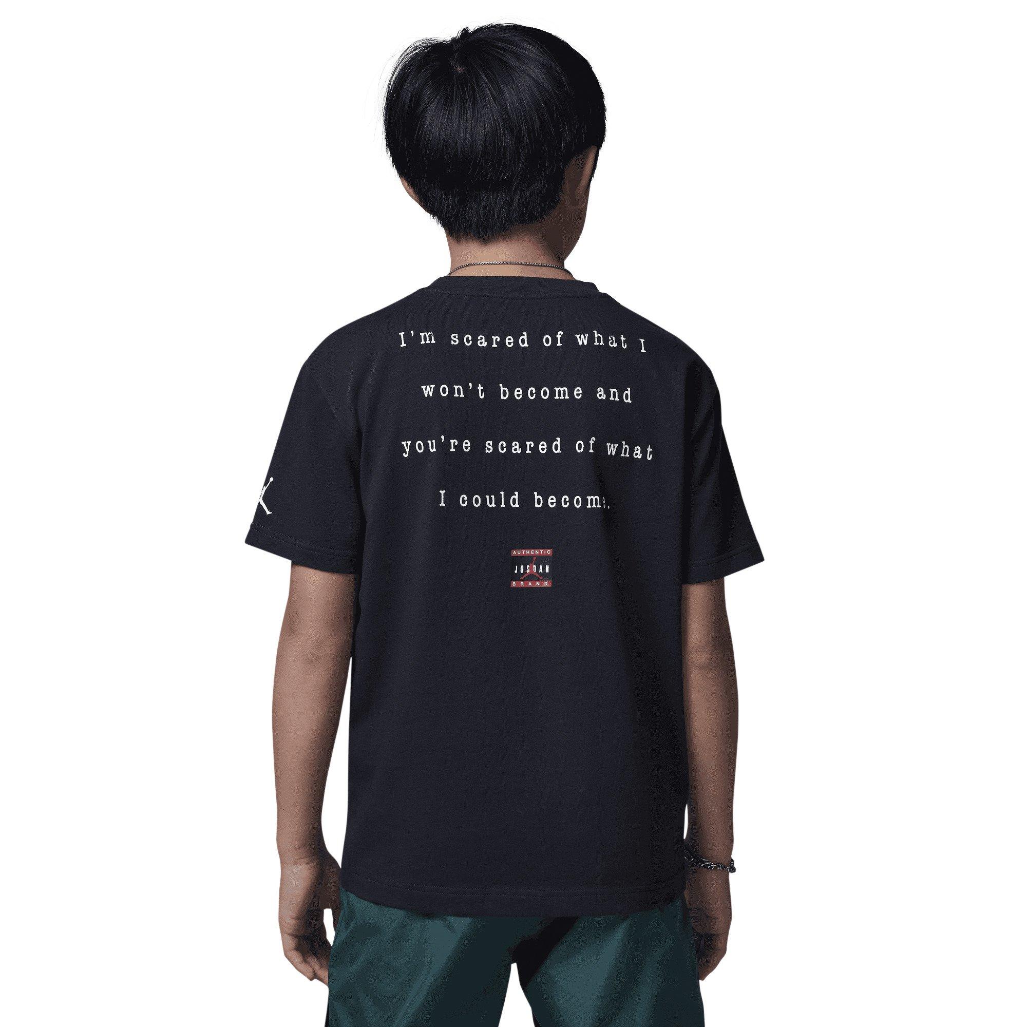 Jordan J Day Big Boys' Off Noir Tee