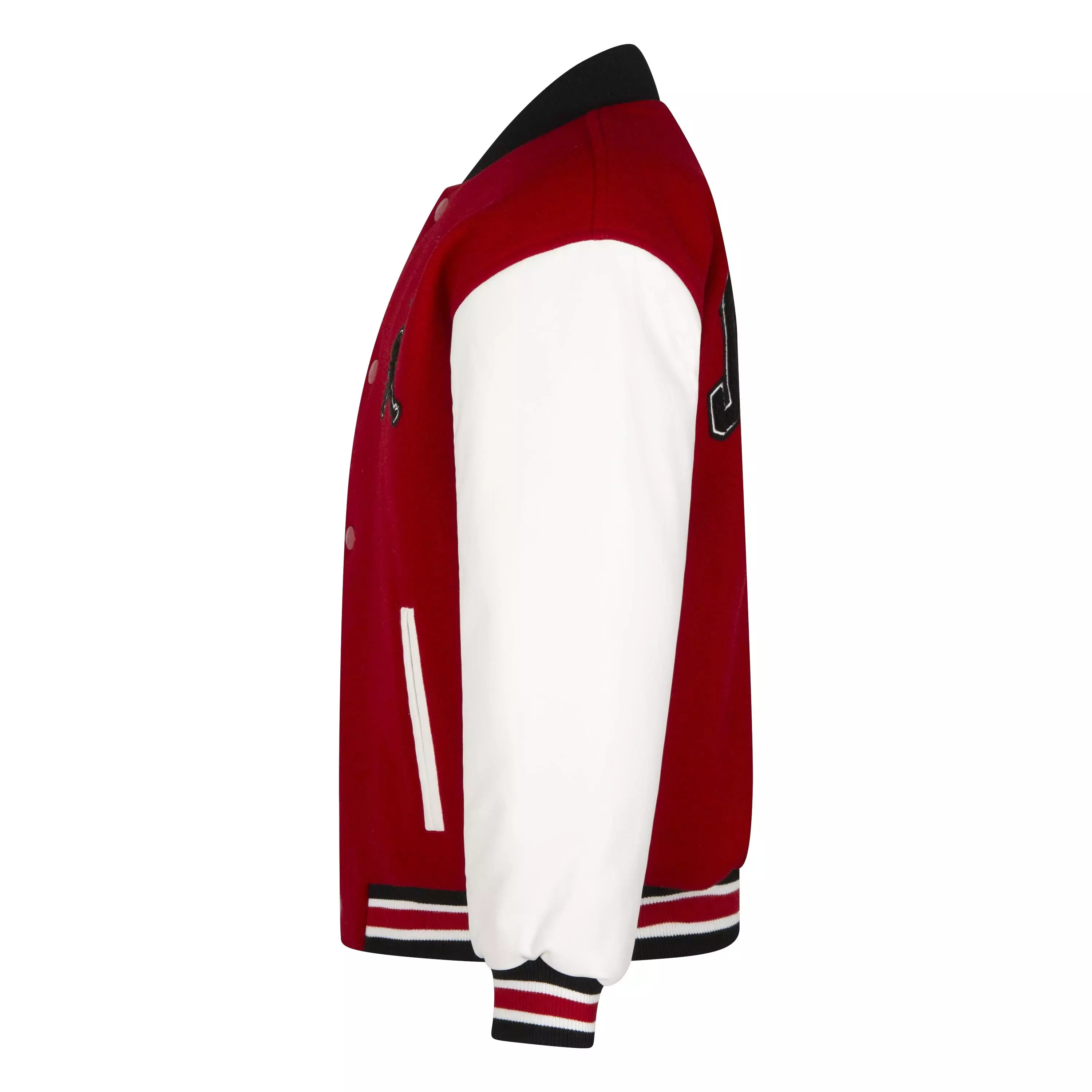 Jordan Big Kids' Varsity Jacket - Red/White - RED/WHITE