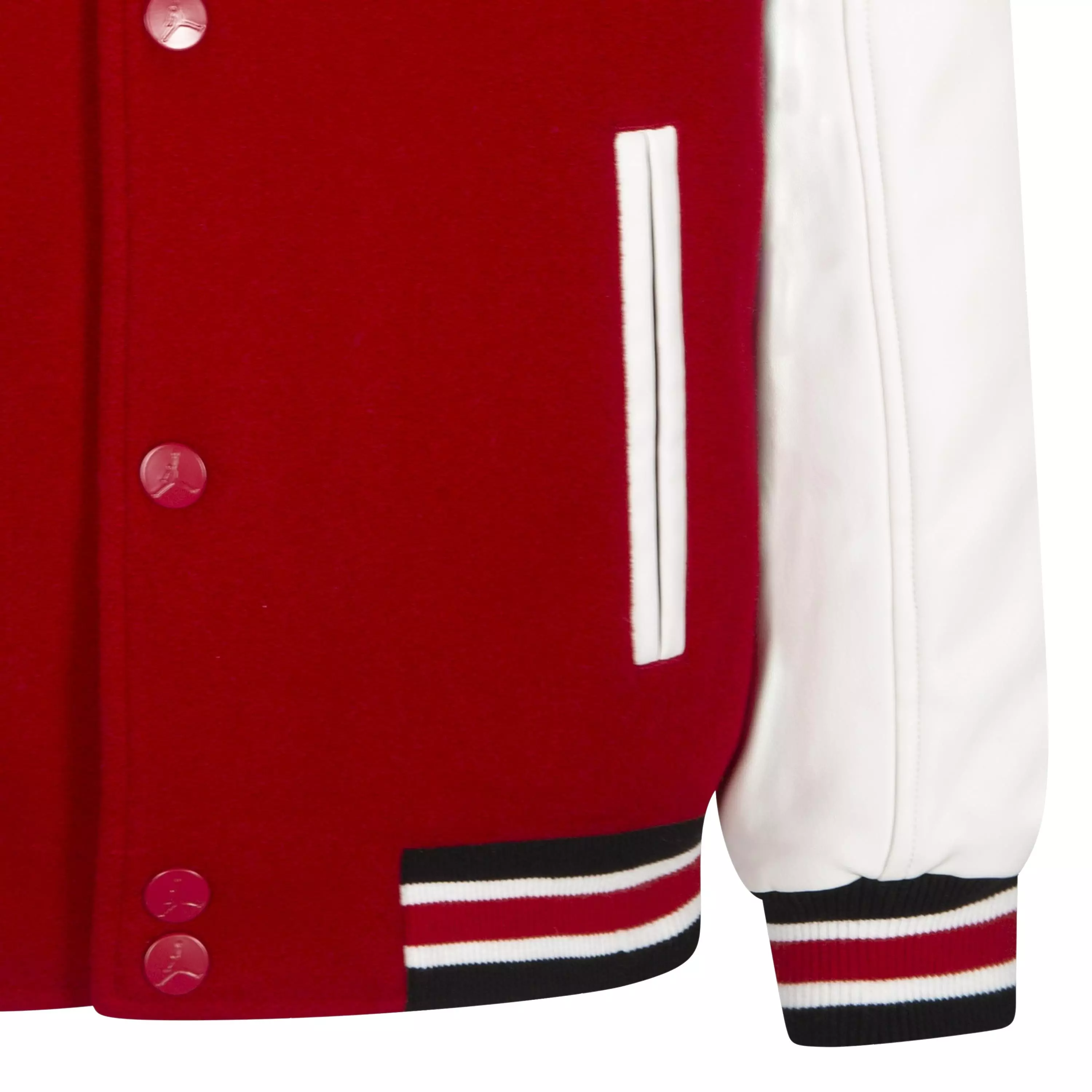 Jordan Big Kids' Varsity Jacket - Red/White - RED/WHITE