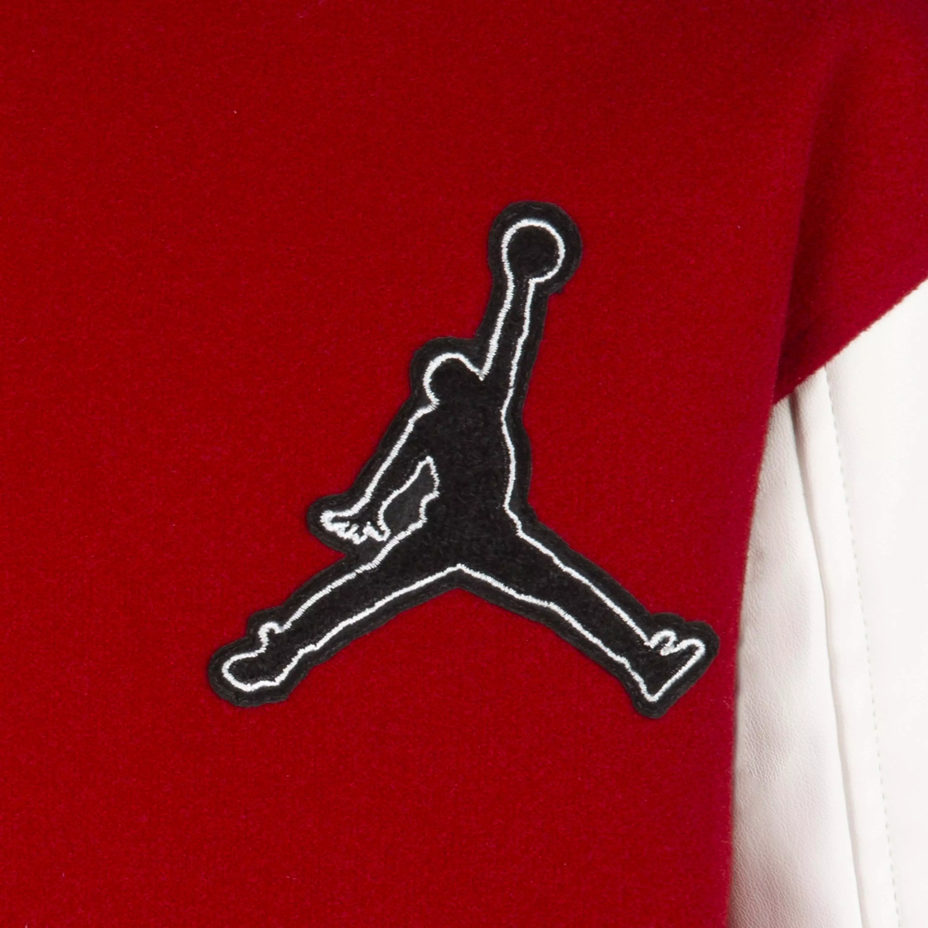 Jordan Big Kids' Varsity Jacket - Red/White - RED/WHITE