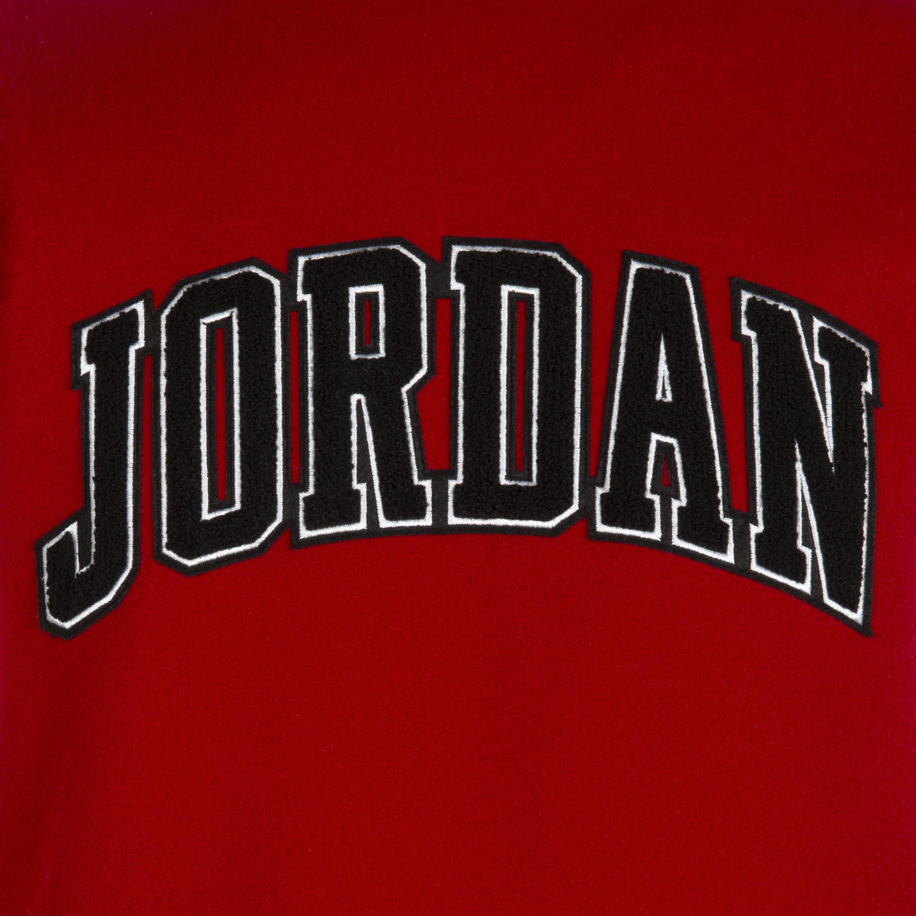 Jordan Varsity Big Boys' Red/White Jacket