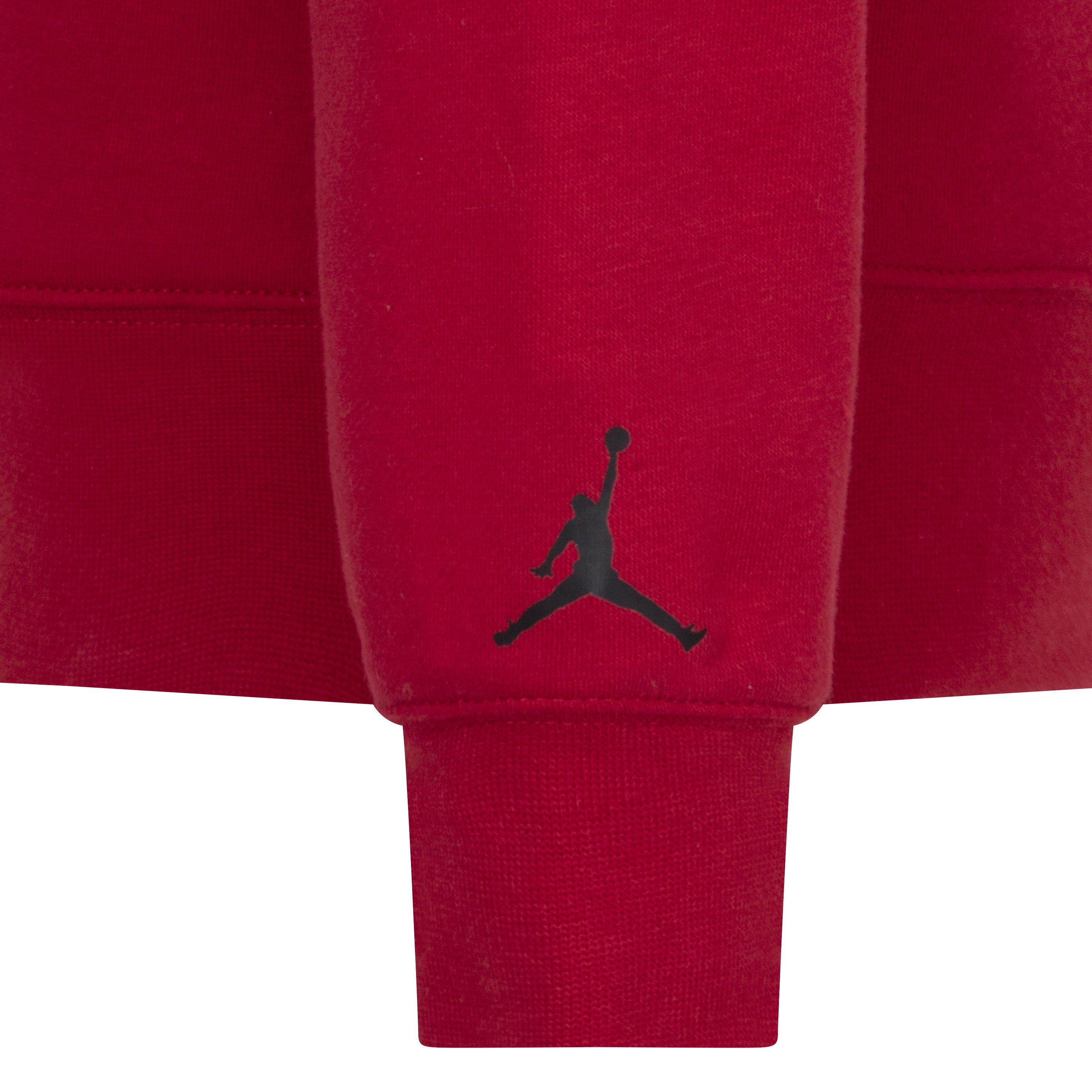 Big Boys' Jordan AJ1 Hoodie - Christmas Red