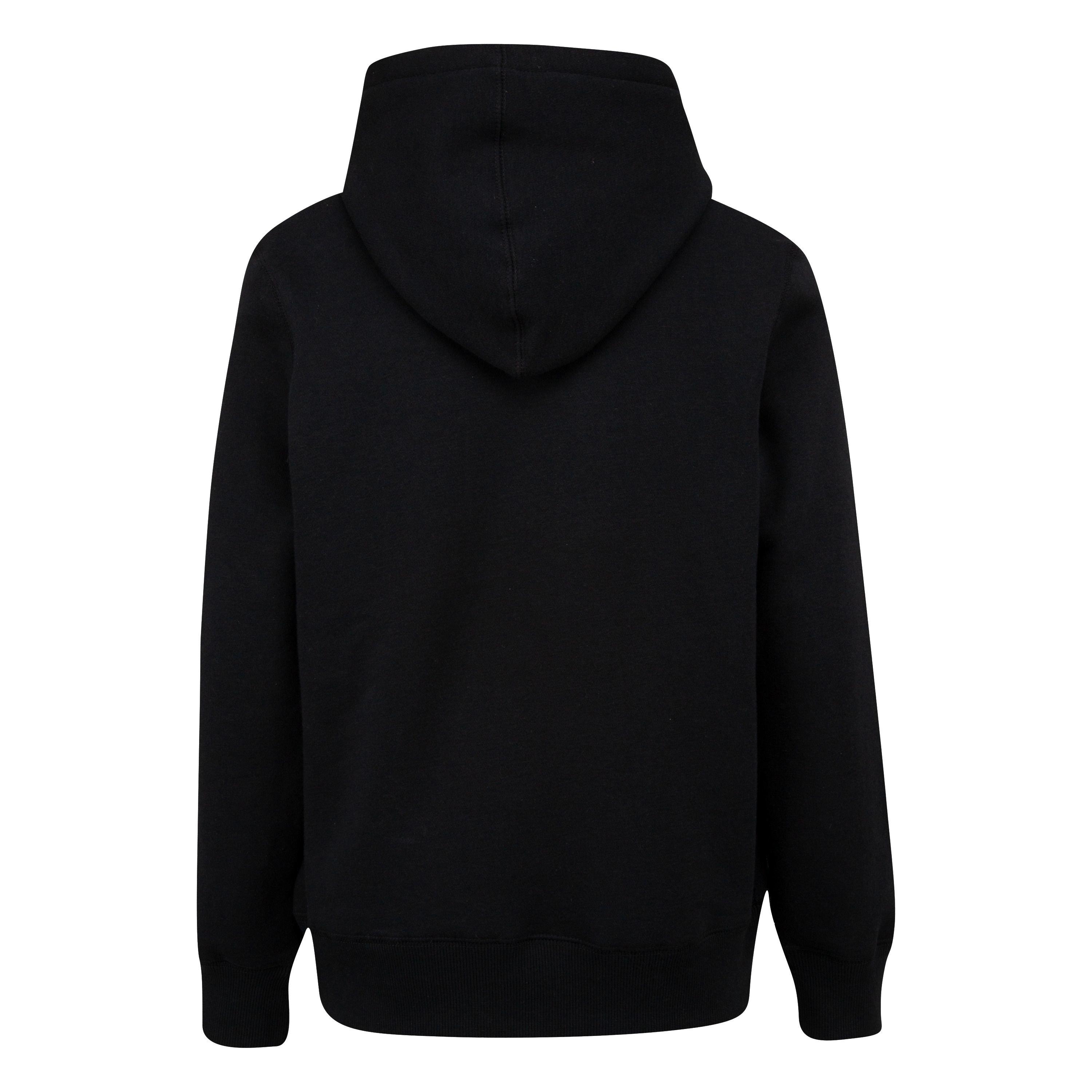 Jordan 1 Christmas Big Boys' Black Hoodie