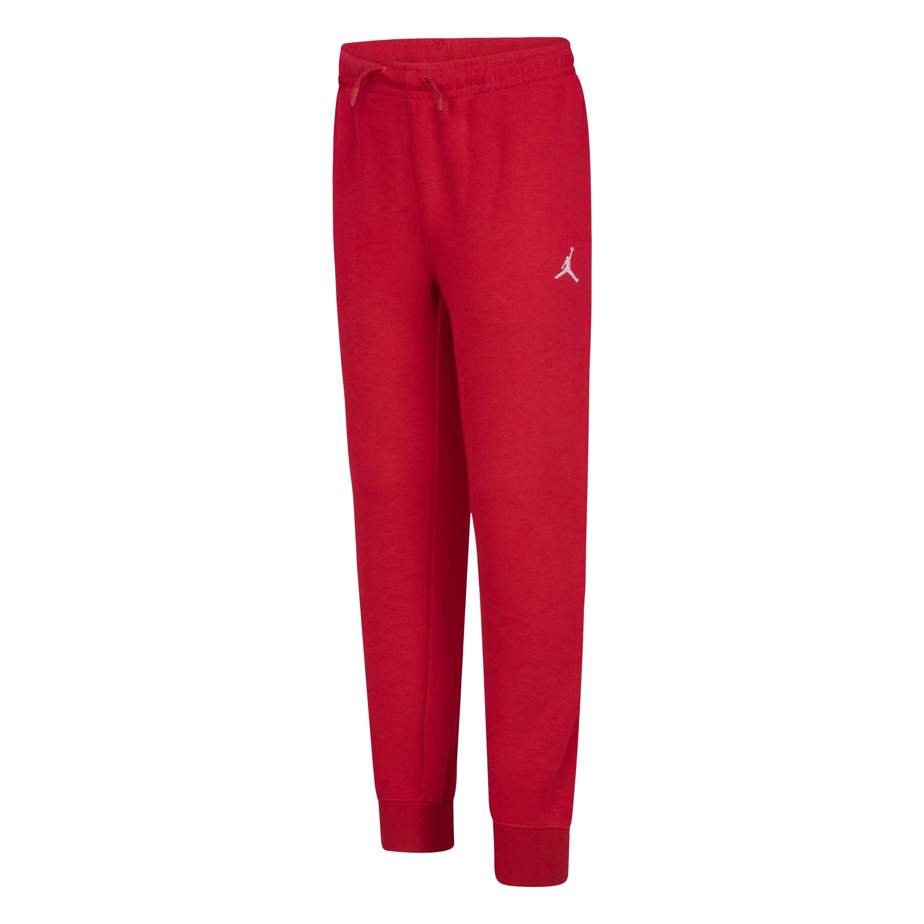 Jordan Big Boys' Brooklyn Fleece Pants - Red - RED