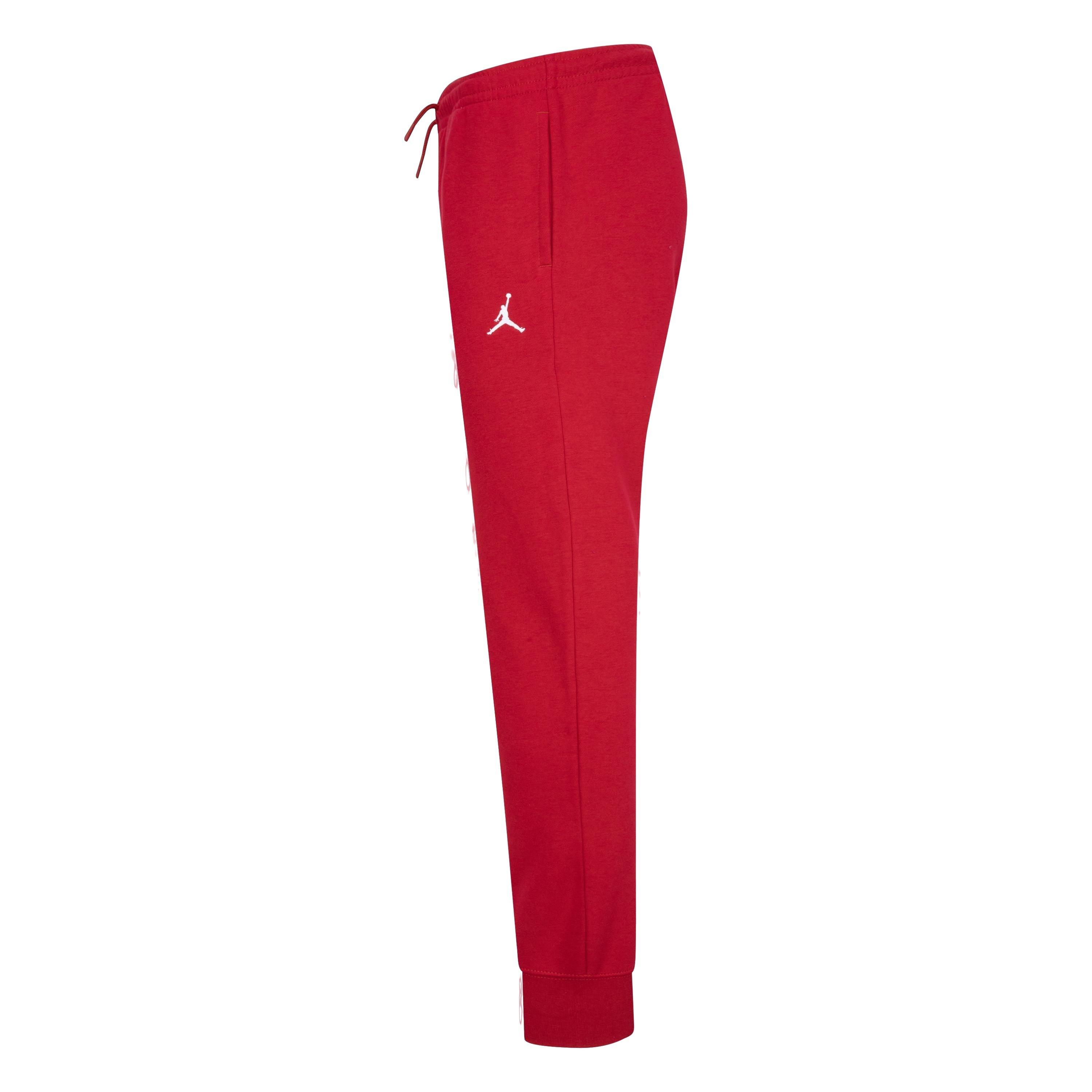 Big Boys' Jordan Brooklyn Fleece Pants - Red