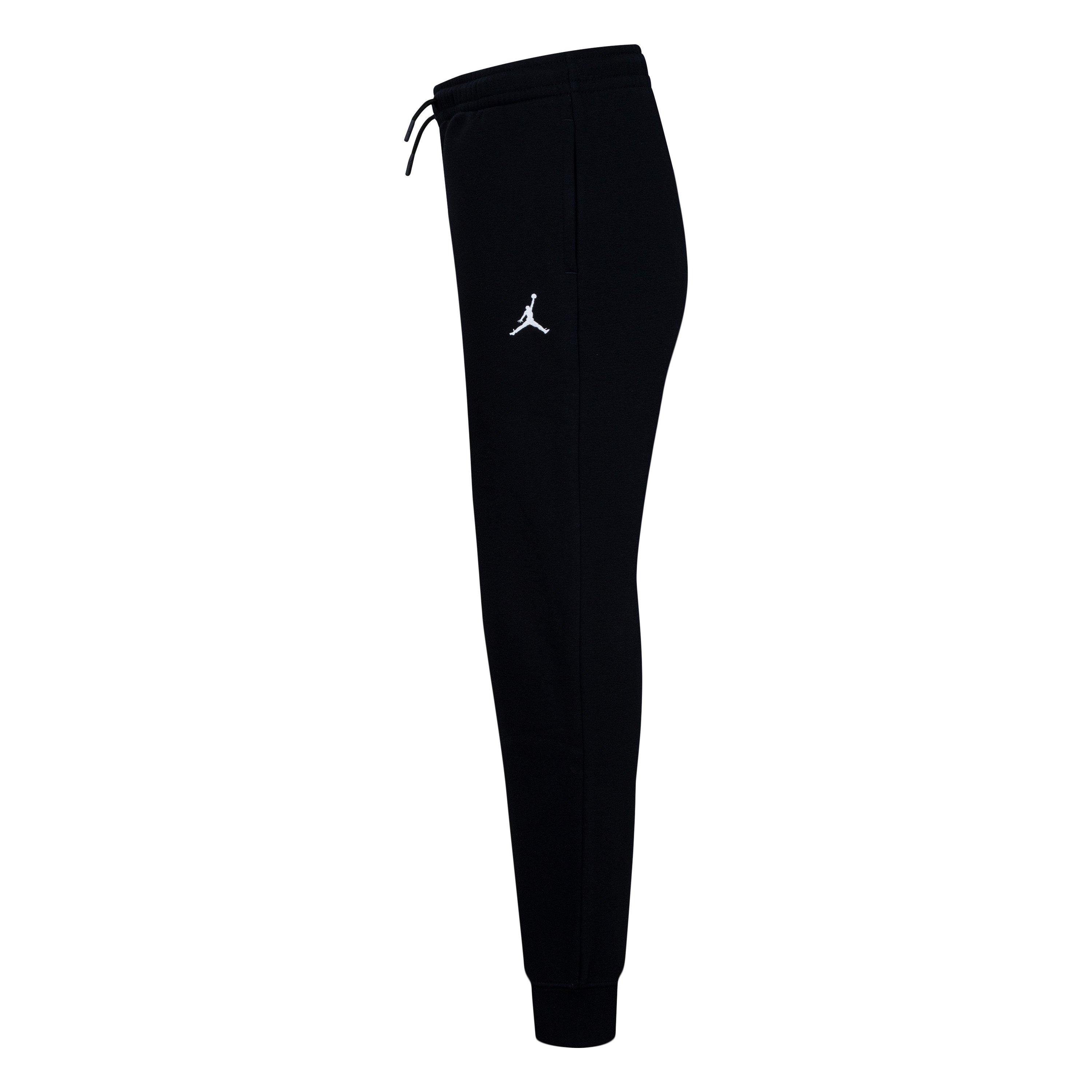 Jordan Brooklyn Fleece Big Boys' Black Pants