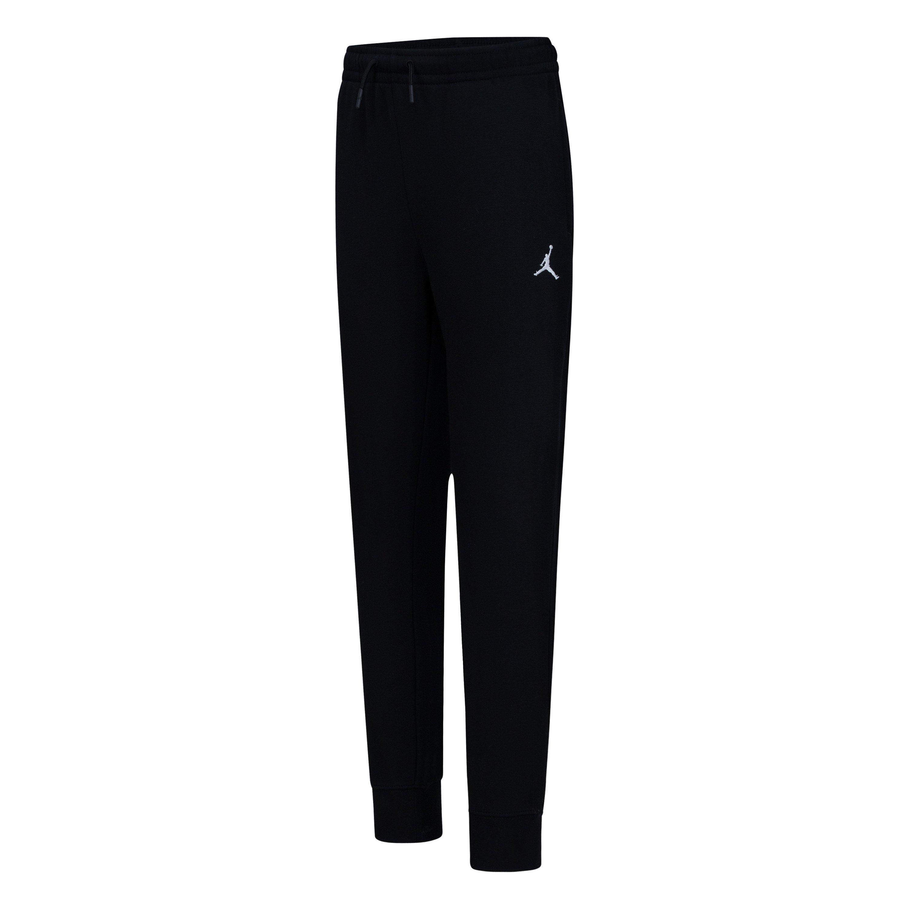 Jordan Brooklyn Fleece Big Boys' Black Pants