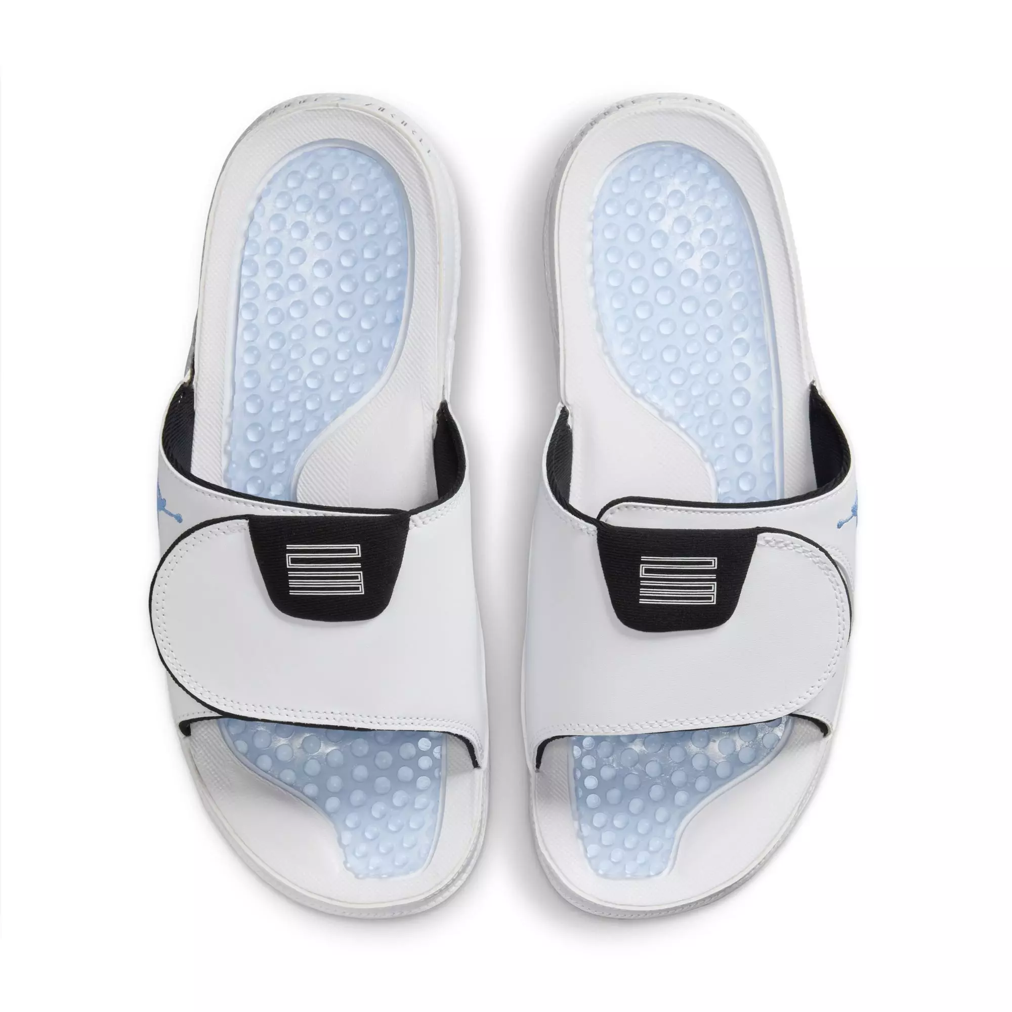 Jordan Hydro XI "White/Legend Blue/Black" Men's Slide - WHITE/BLUE