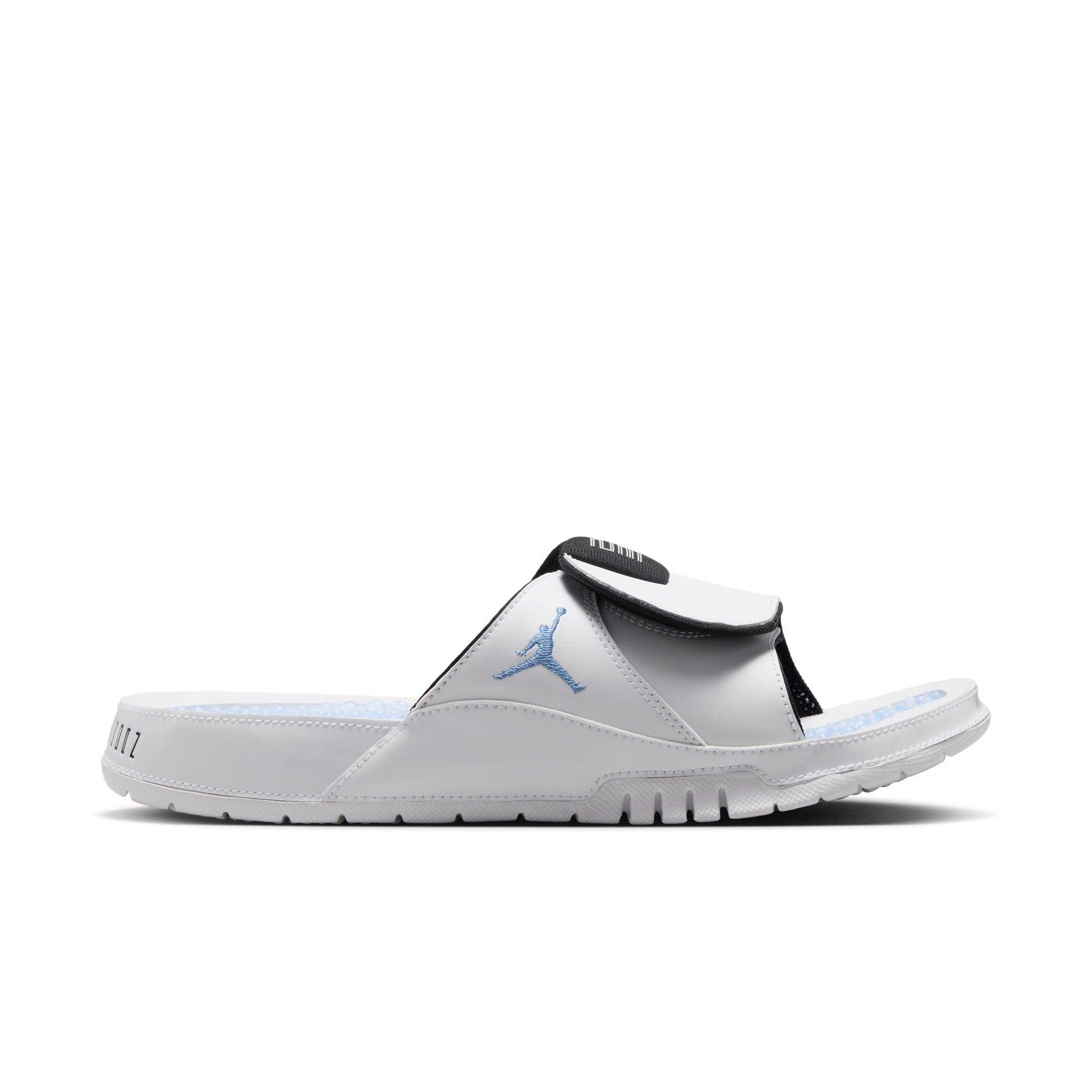 Jordan Hydro XI "White/Legend Blue/Black" Men's Slide - WHITE/BLUE Thumbnail View 1