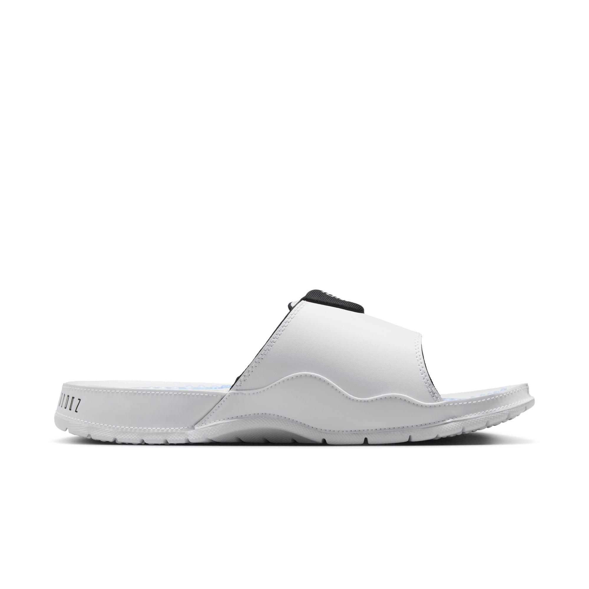 Jordan HYDRO XI Retro 11 White Blue Slides Sandal Men Jordan - Men - Hydro 11 - White/Metallic Gold/Black – Nohble main image 2