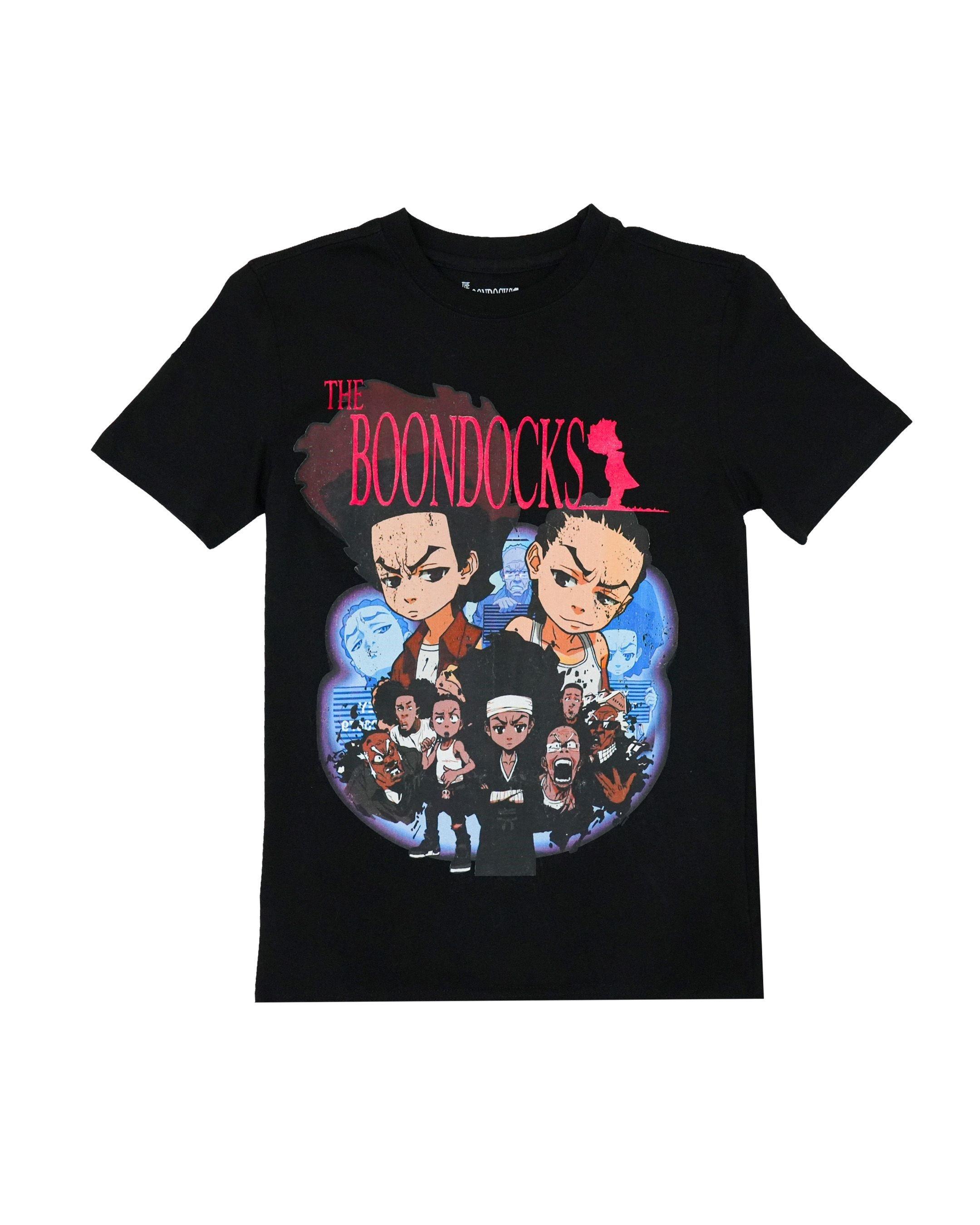Boondocks Big Boys' Black Tee