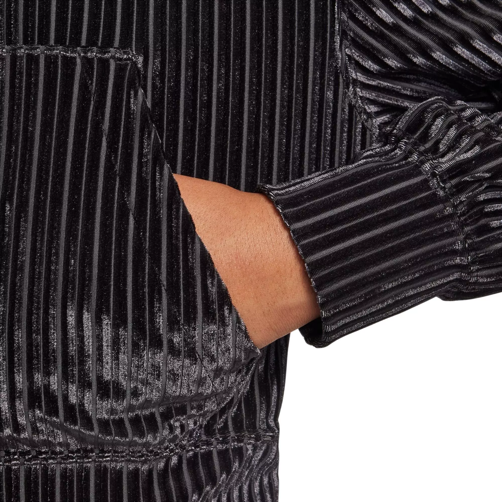 Nike Big Girls' Sportswear Full-Zip Jacket - BLACK