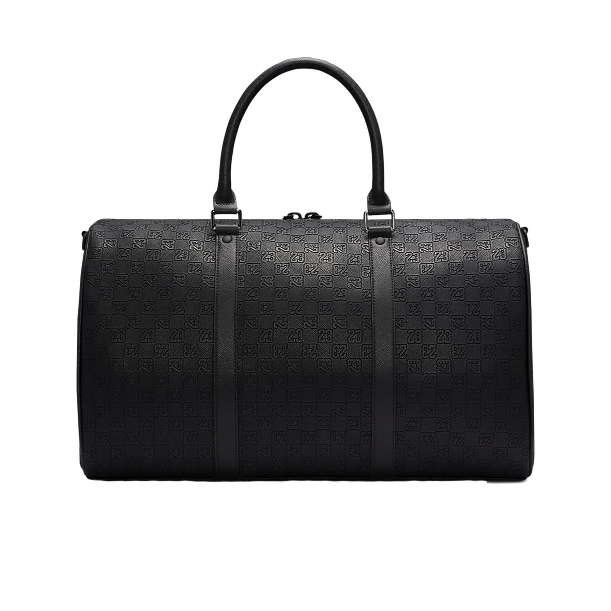 Jordan Monogram Duffle Bag - Black/Grey - BLACK/GREY Thumbnail View 2