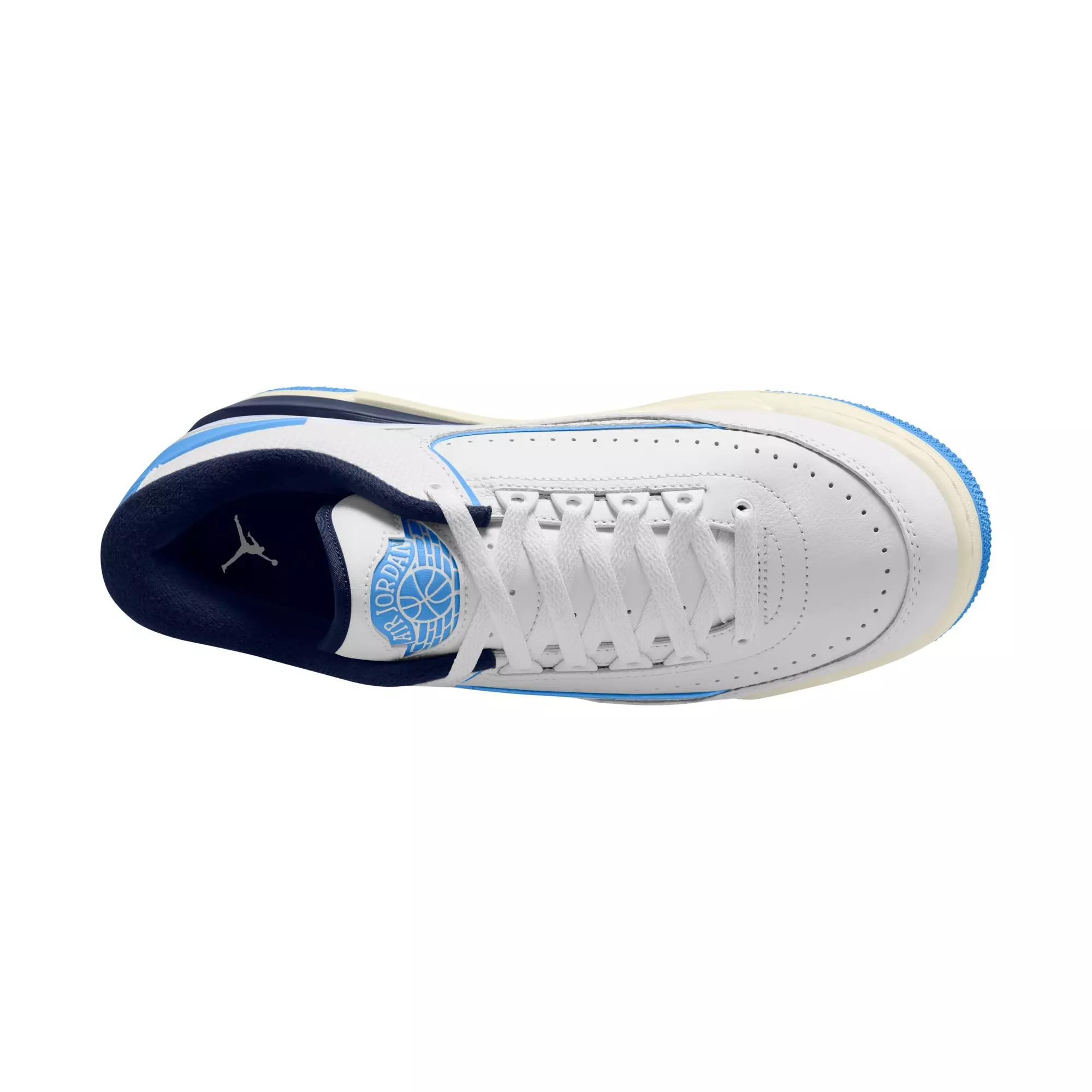 Jordan 2/3 "White/University Blue/Midnight Navy" Men's Shoe