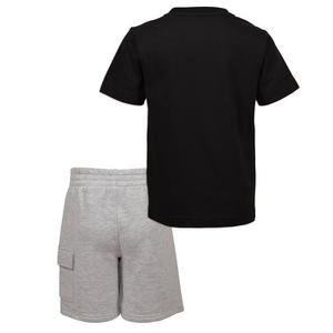 New Balance Little Boys' Short Set - Black/Grey