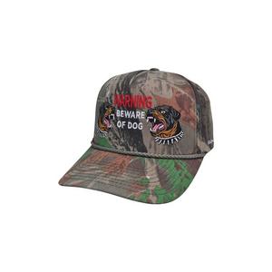 Field Grade Beware of Dog Trucker Snapback-Camouflage
